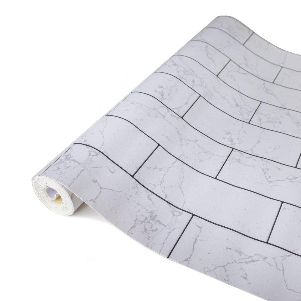 Grey - D C Fix - 3D Splashback Wallpaper Splendid Marble - 2