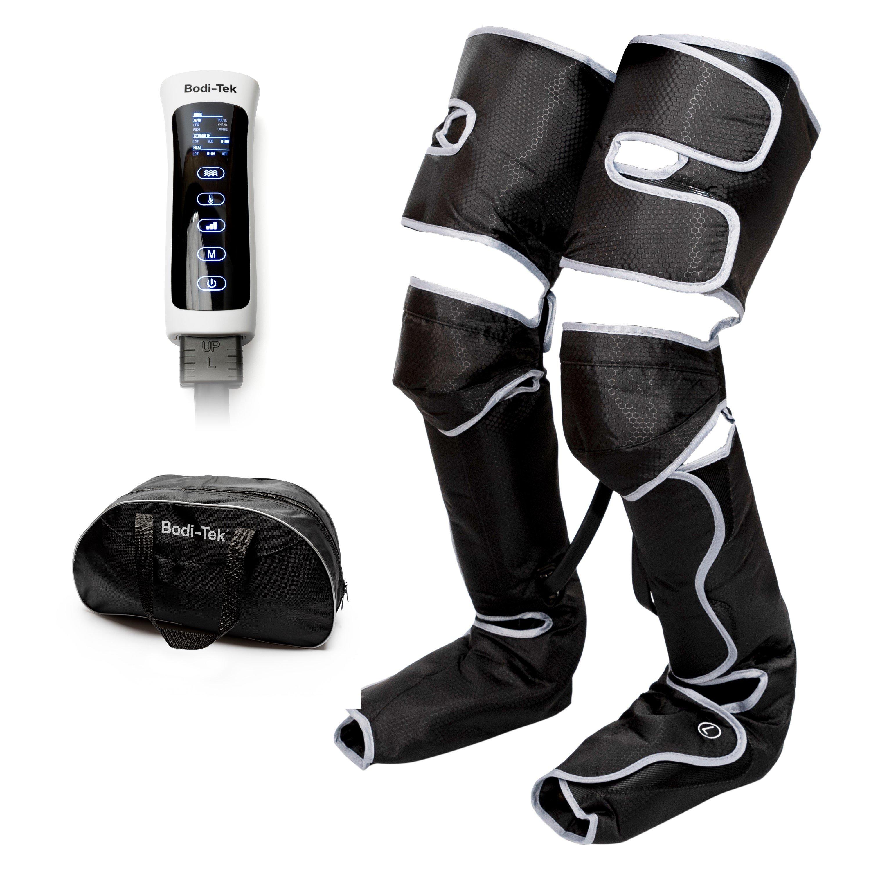 Black - Bodi-Tek - Comfort Air Compression Full Leg Massager - 1