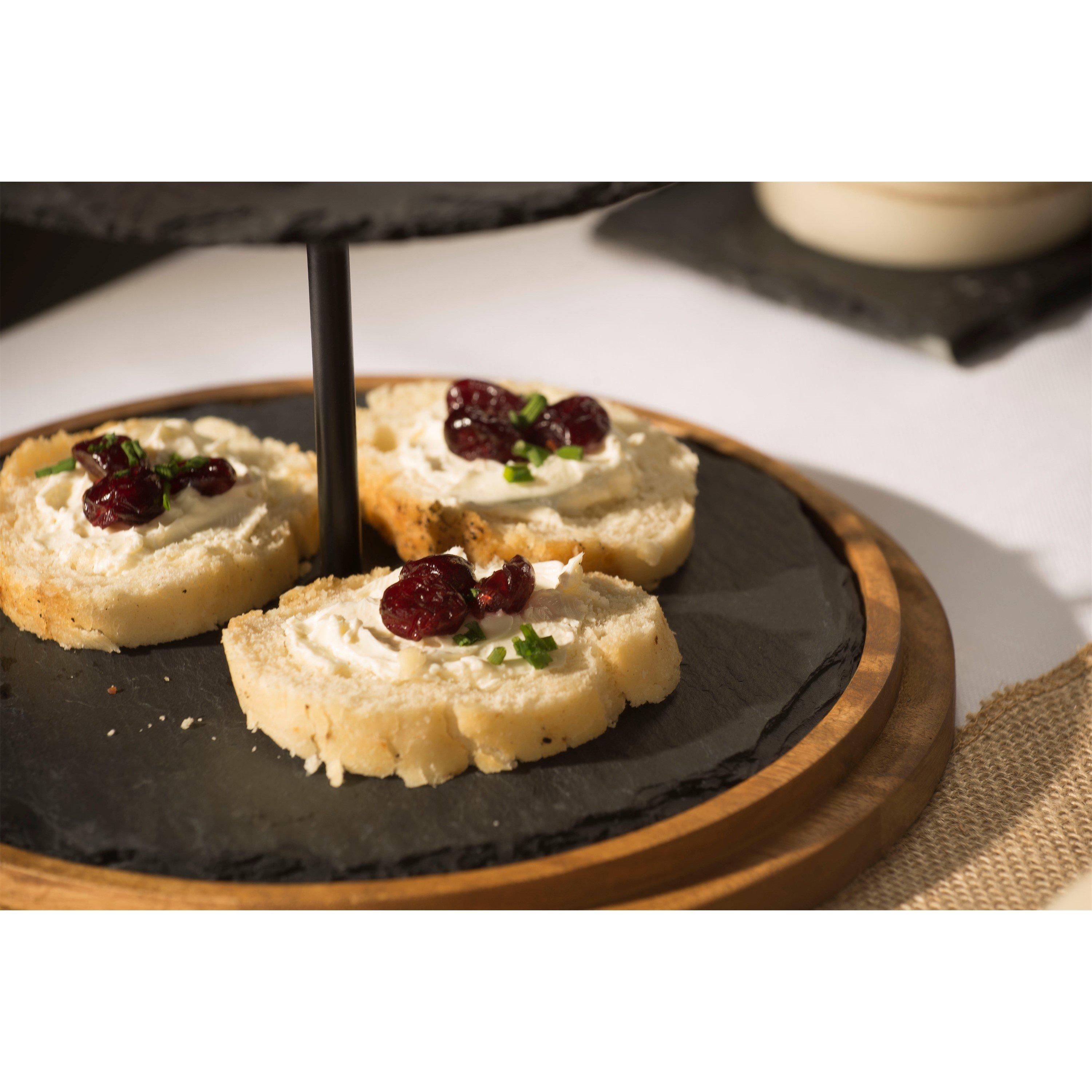 Clear - Artesa - Appetiser Two Tier Serving Dome - 4