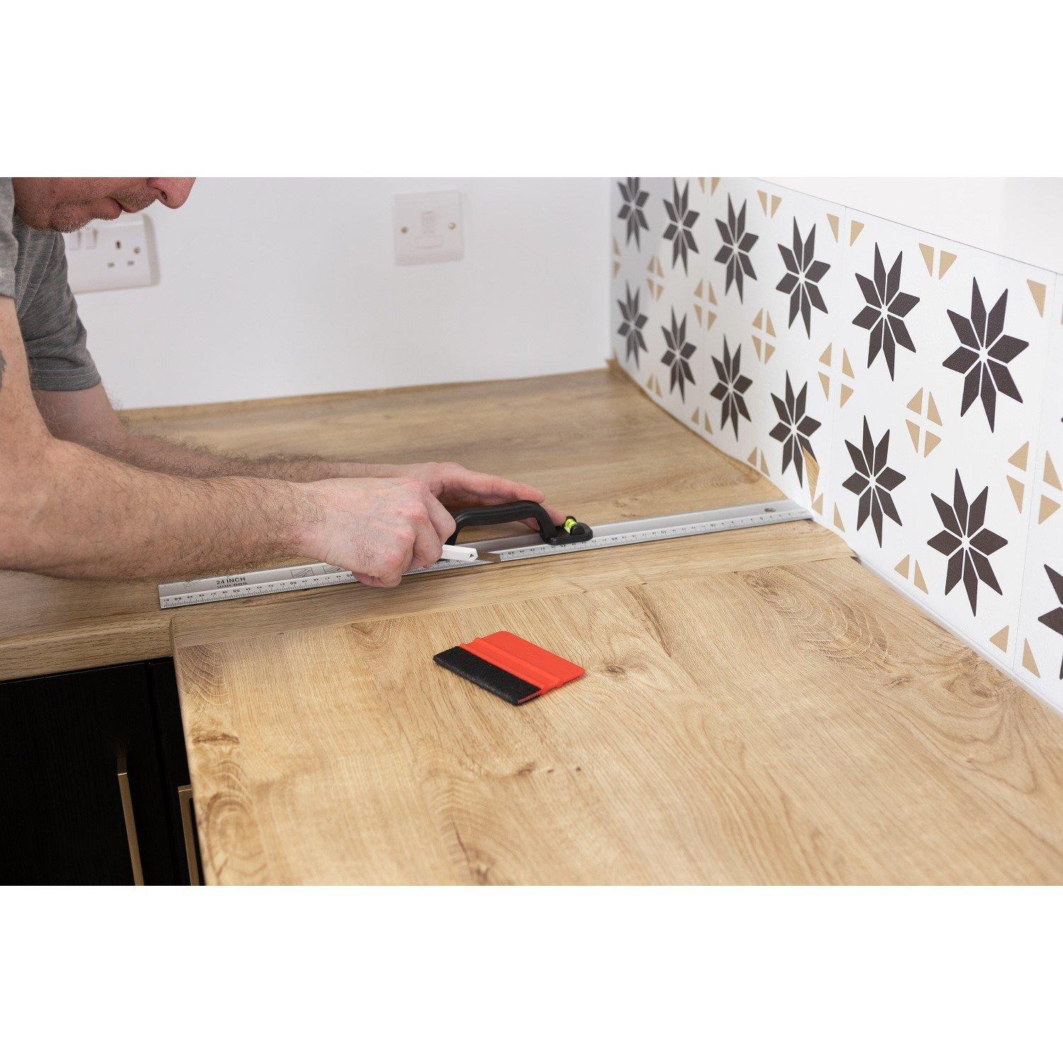 Red - D C Fix - Vinyl Film Application Kit - 3