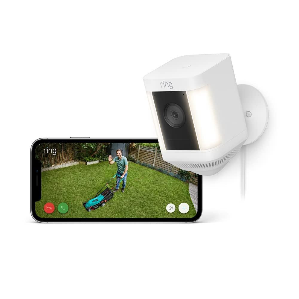 RING Spotlight Cam Plus Full HD 1080p - Plug IN