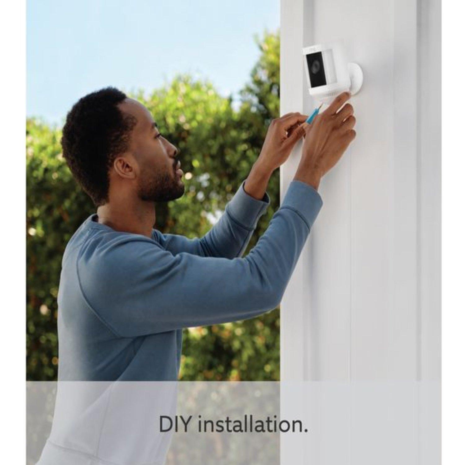 Black - Ring - RING Spotlight Cam Plus Full HD 1080p - Battery - 2