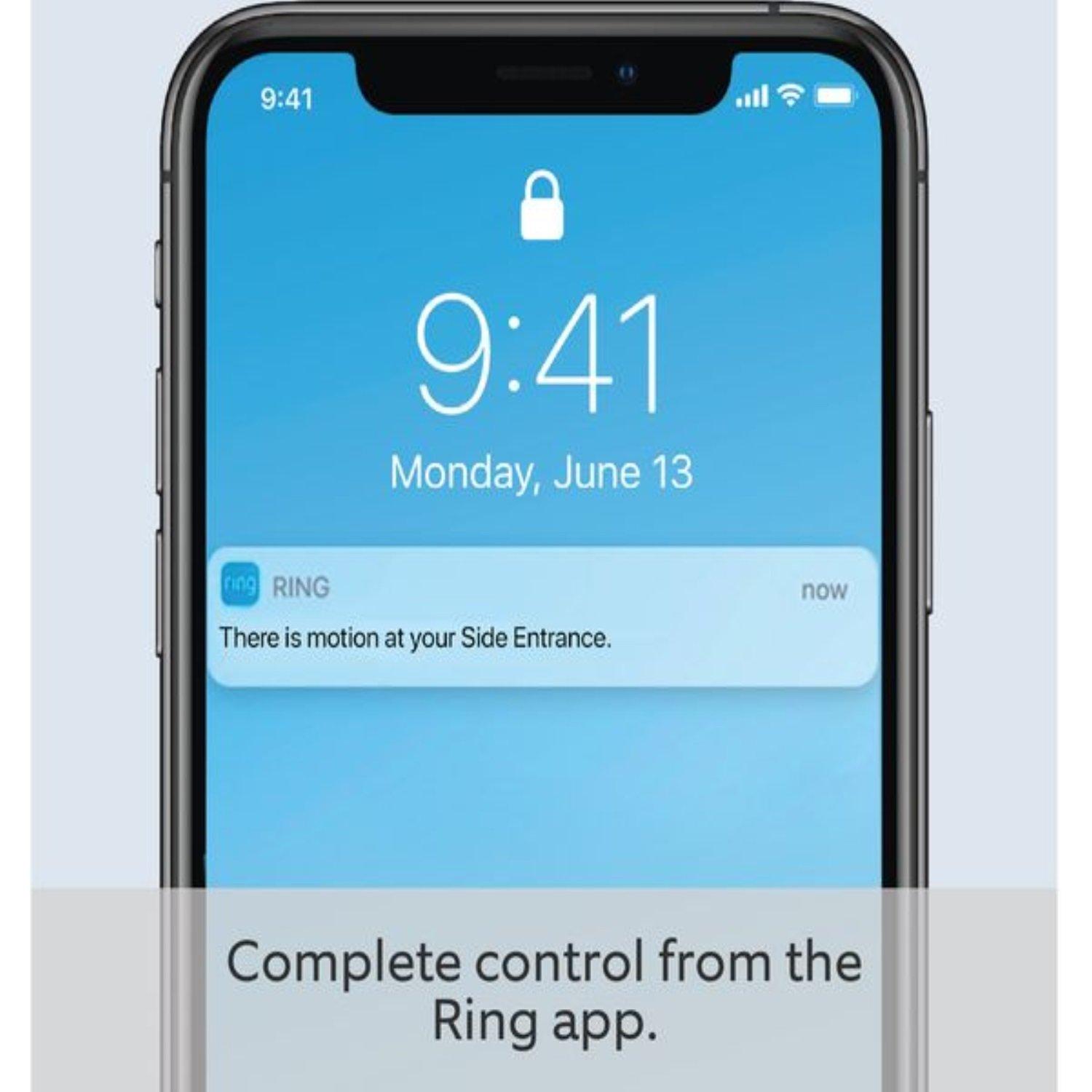 Black - Ring - RING Spotlight Cam Plus Full HD 1080p - Battery - 3