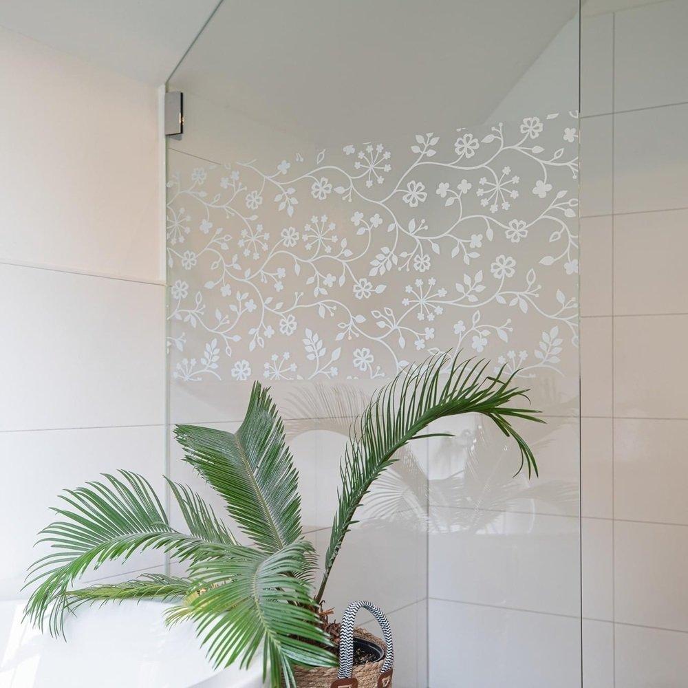 Clear/White - D C Fix - dc fix Tord Static Cling Window Film - 4