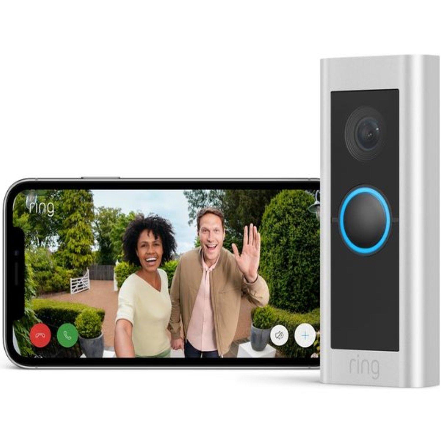 White - Ring - RING Video Doorbell Pro 2 with Plug-In Adapter - 5