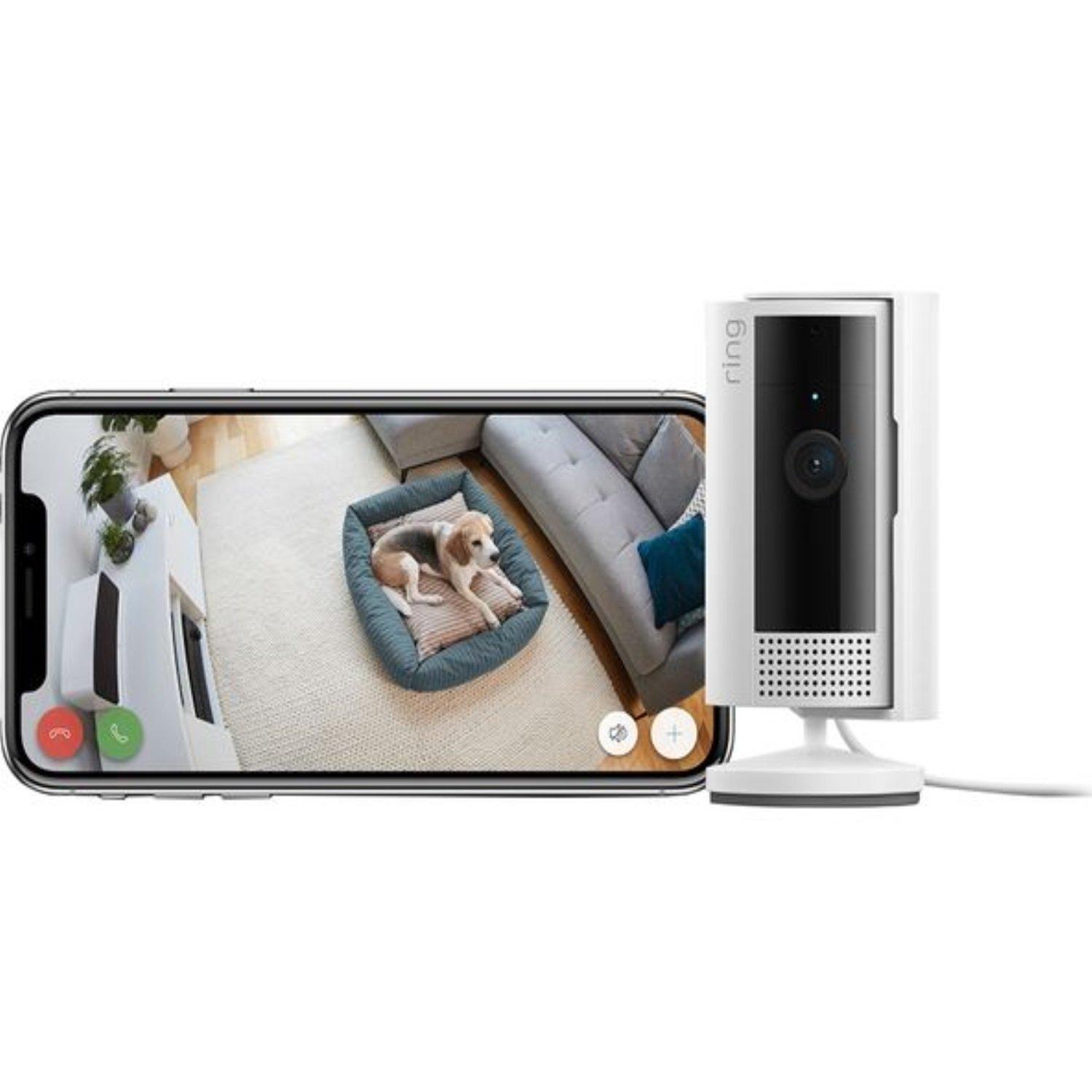 White - Ring - RING Indoor Camera (2nd Gen) Full HD 1080p -2Pack - 2