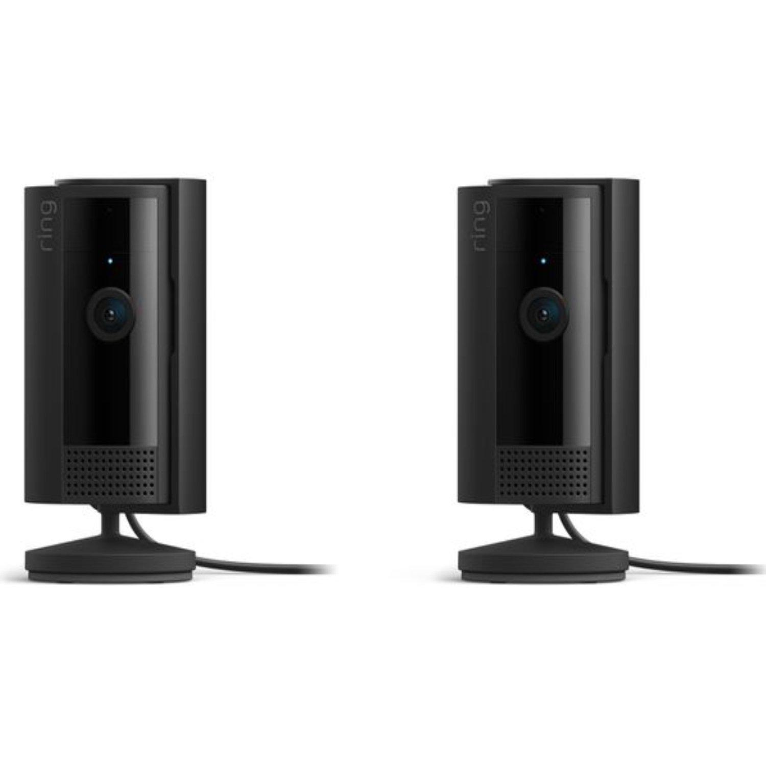 Black - Ring - RING Indoor Camera (2nd Gen) Full HD 1080p -2Pack - 1