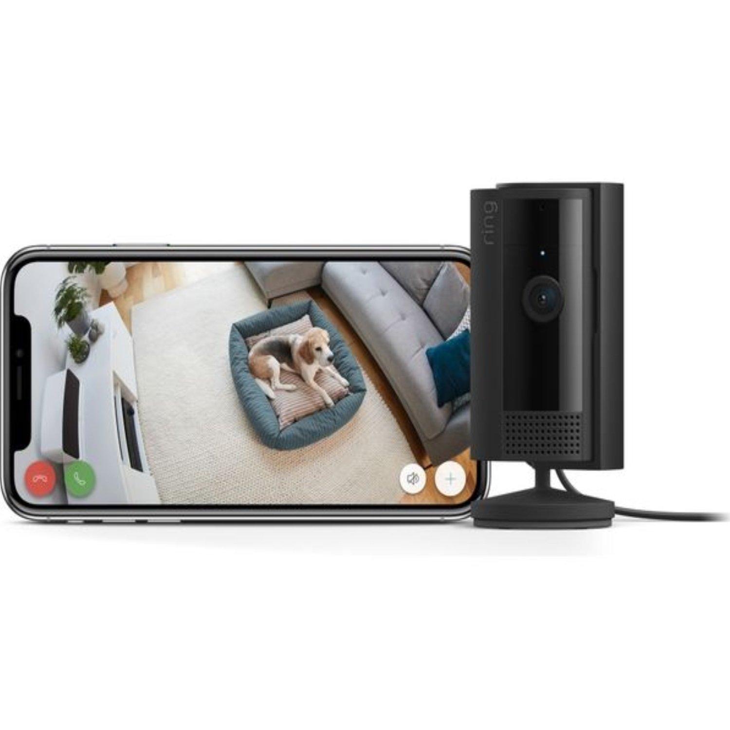 Black - Ring - RING Indoor Camera (2nd Gen) Full HD 1080p -2Pack - 2