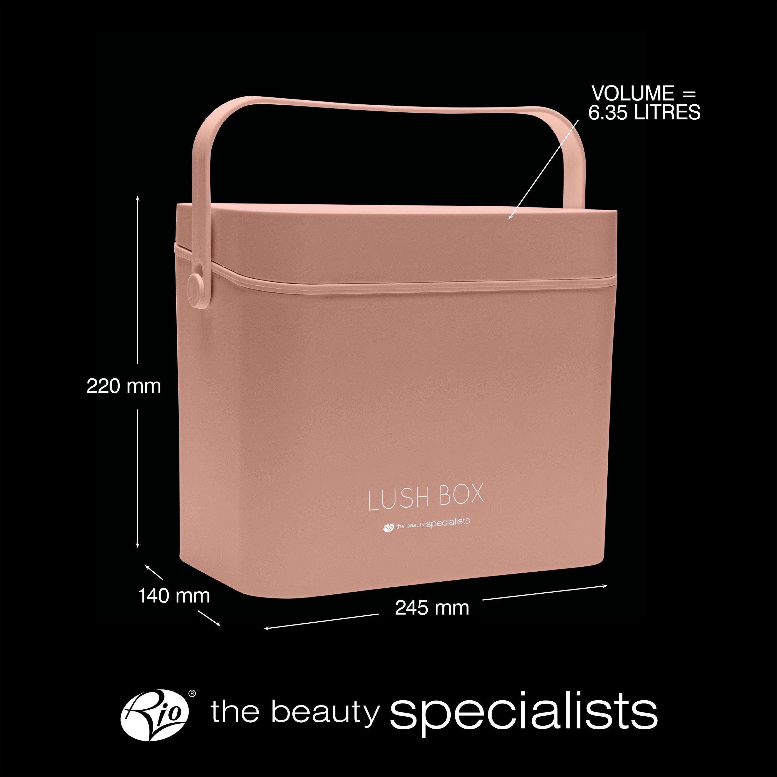 Pink - Rio - Rio LUSH Box Vanity Case - Large - 6