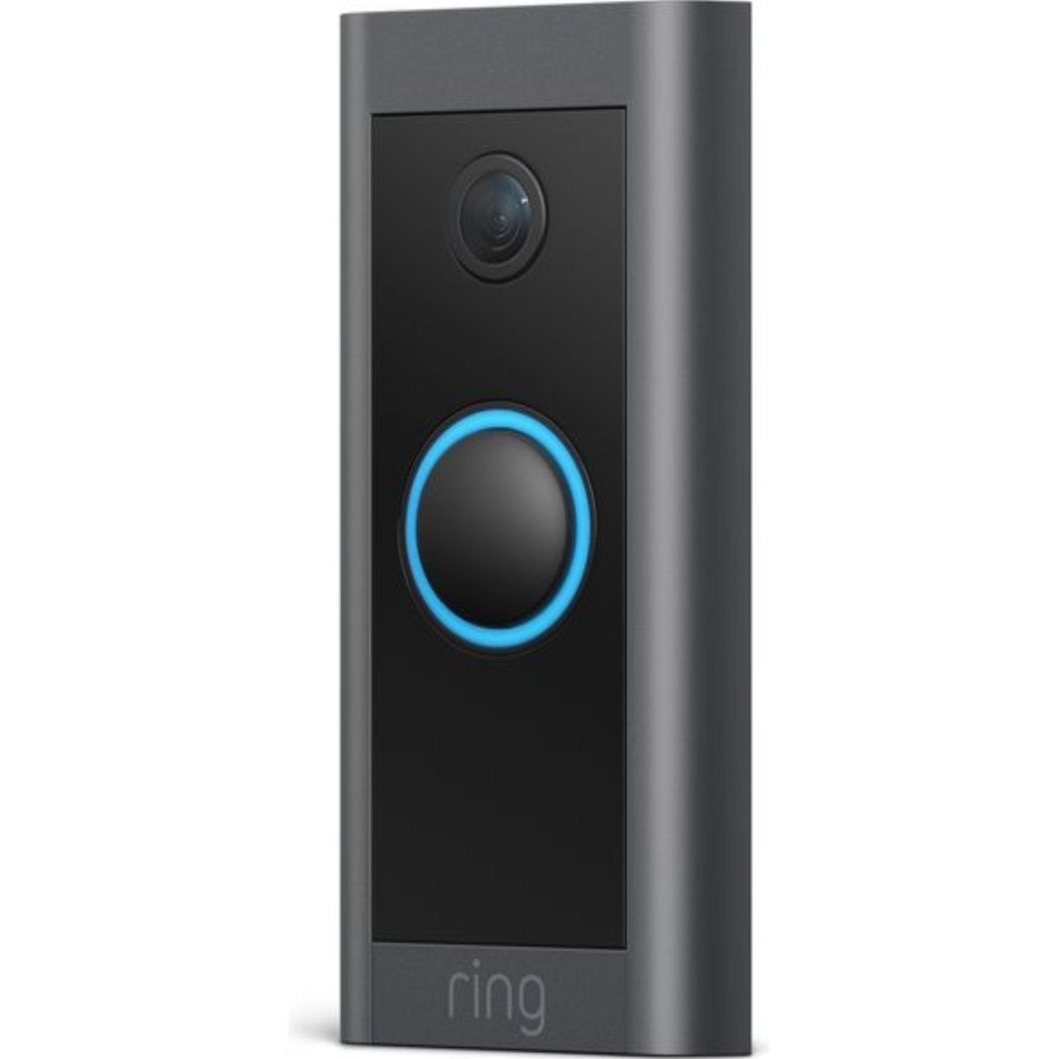 Black - Ring - Ring Video Wired Doorbell - 2