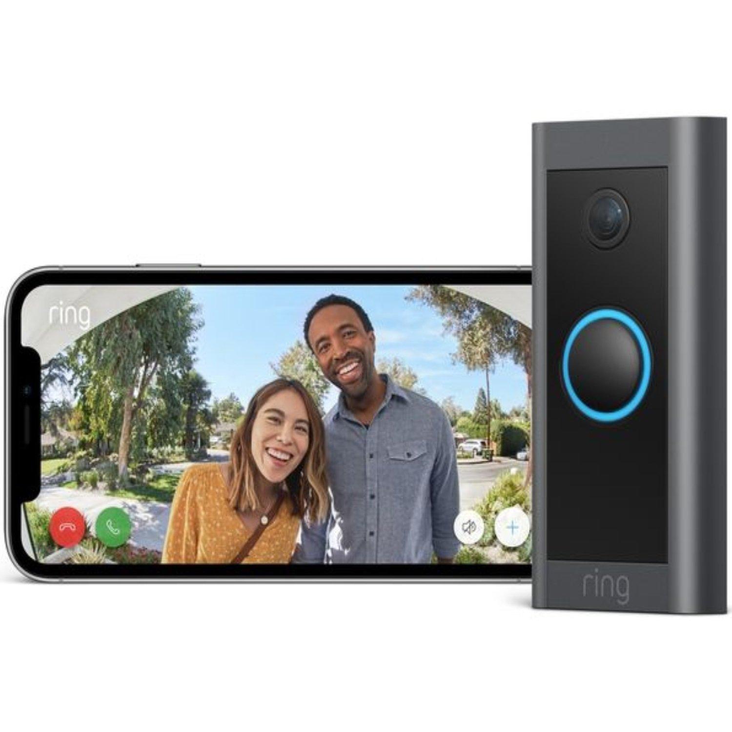 Black - Ring - Ring Video Wired Doorbell - 5