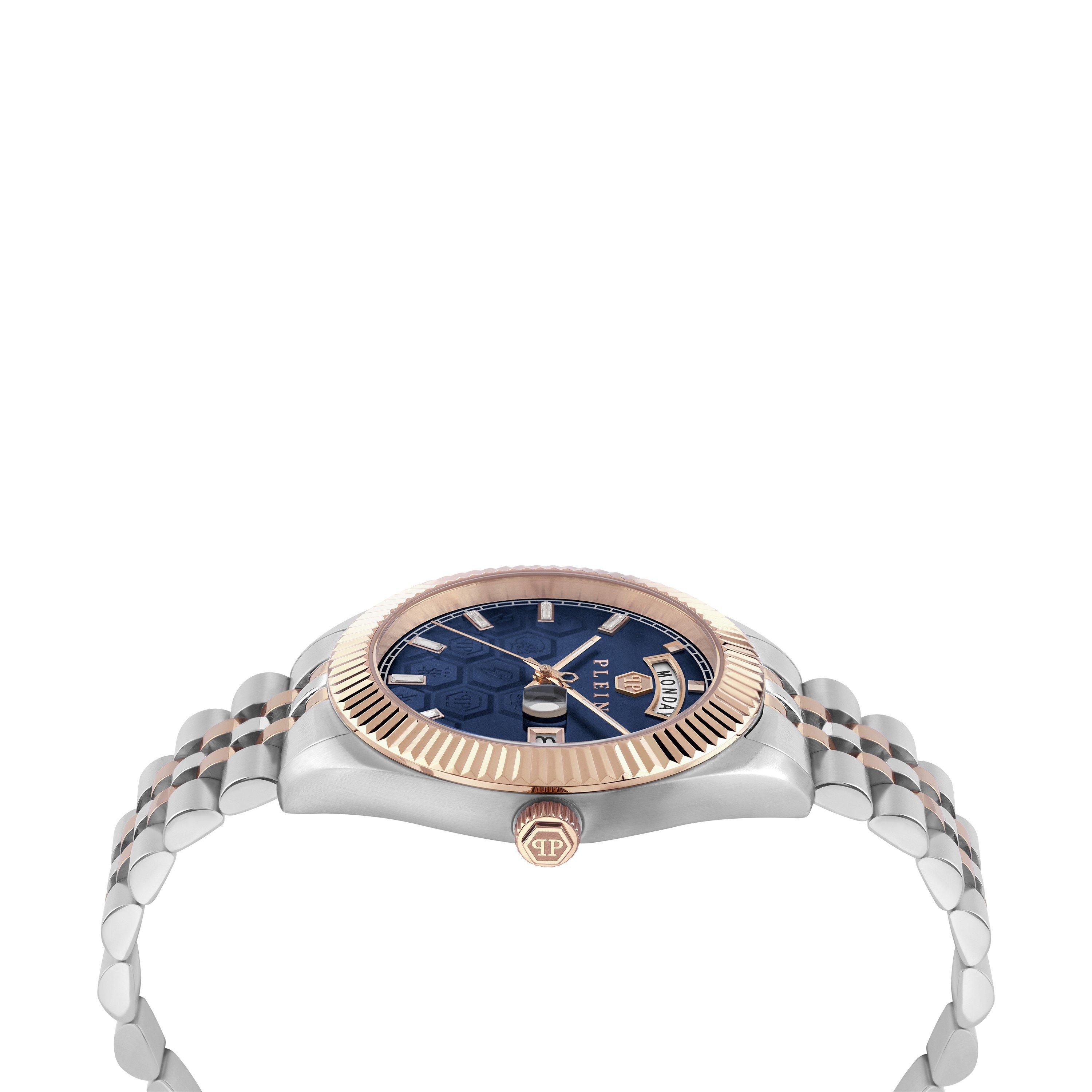 Gold/Blue - Philipp Plein - Date Superlative 42mm - 3