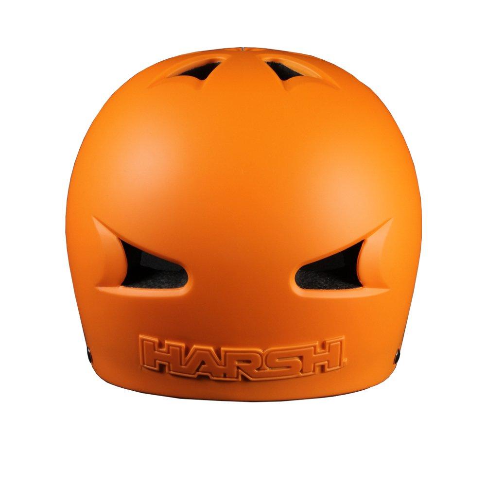 Orange Matt - Harsh Protective - HARSH HX1 EPS LIGHTWEIGHT SKATE/BOARD HELMET - 3