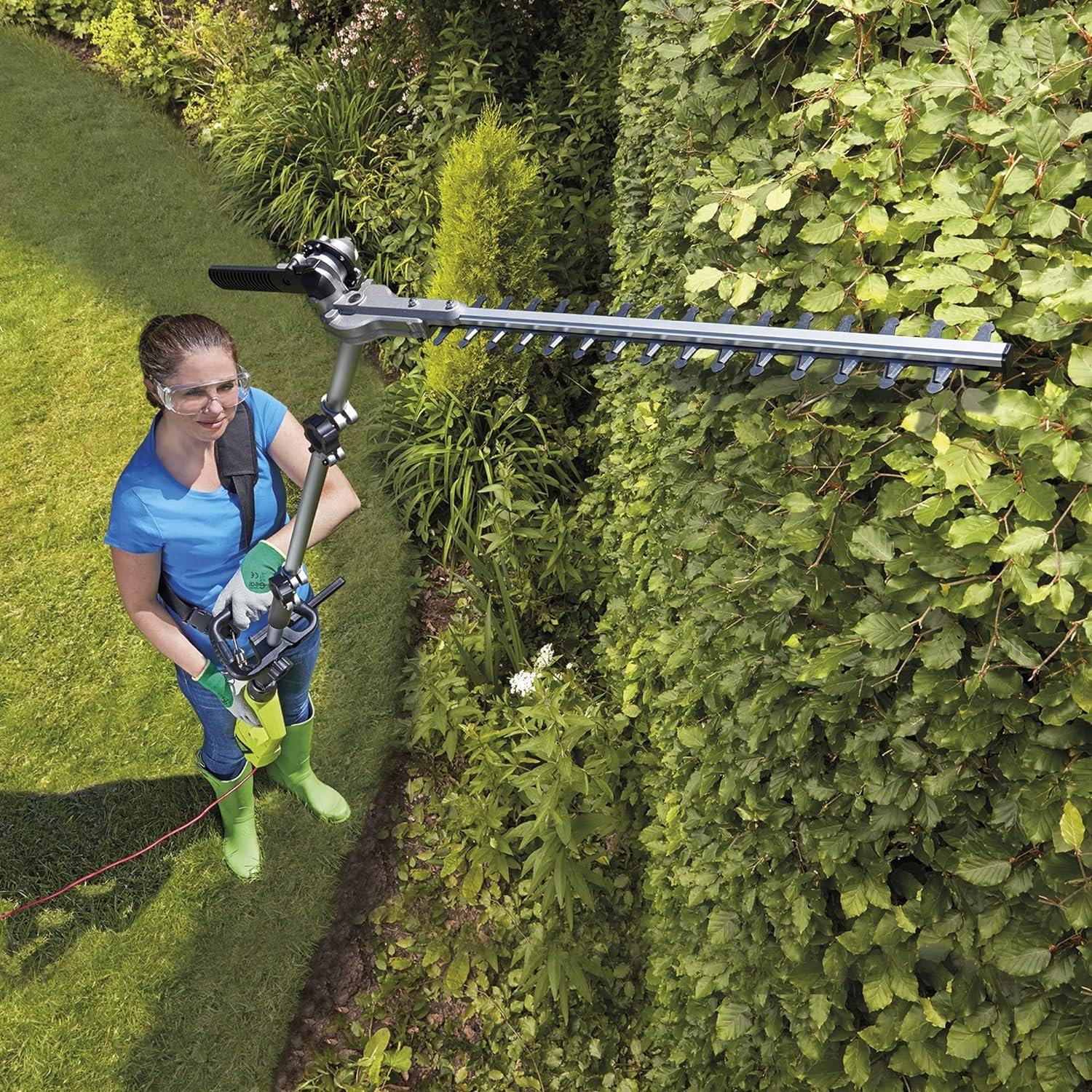 Green - Garden Gear - Garden Gear - 900W Extendable Hedge Trimmer - 3