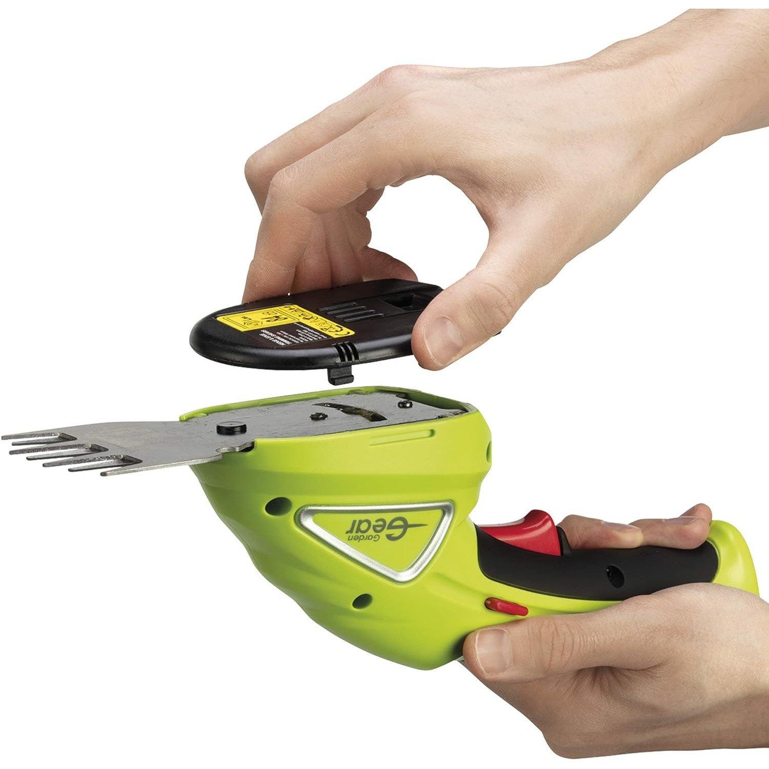 Green - Garden Gear - Garden Gear 3.6V Cordless Trimming Shears - 3