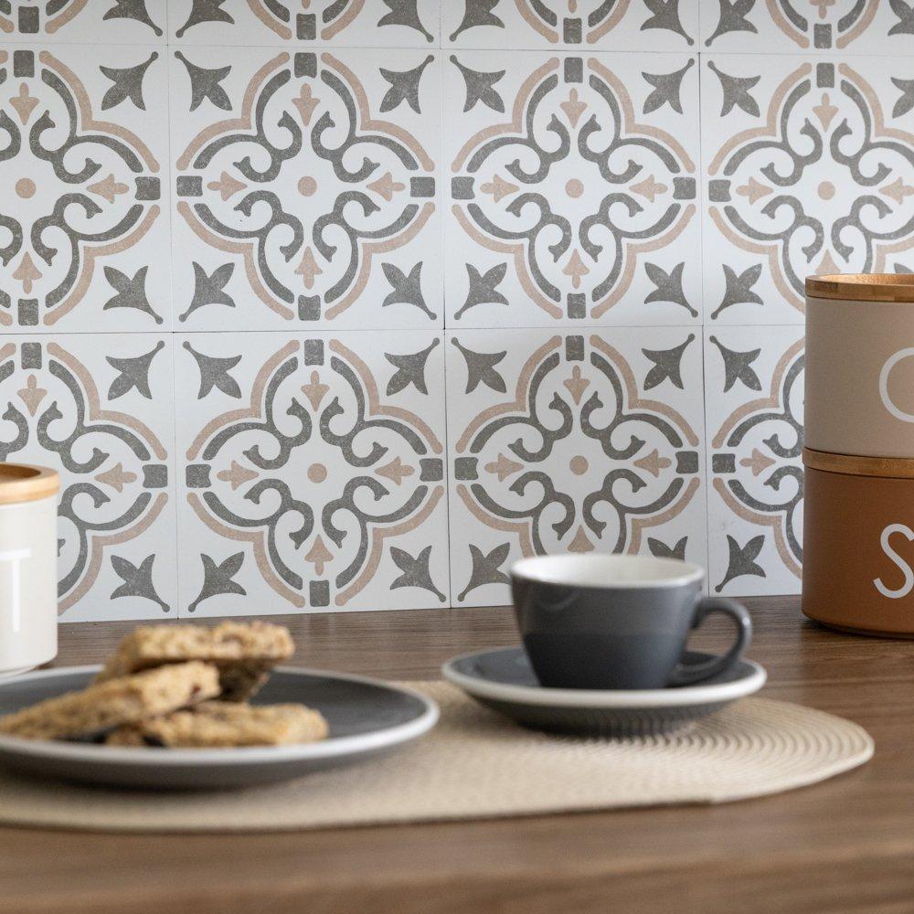 Natural - D C Fix - Self Adhesive Vinyl Wall Tiles Jamila Natural - 4