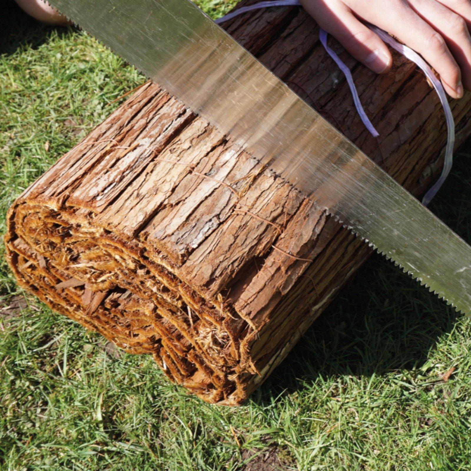 Brown - Garden Gear - Garden Gear Bark Screen Roll - 4