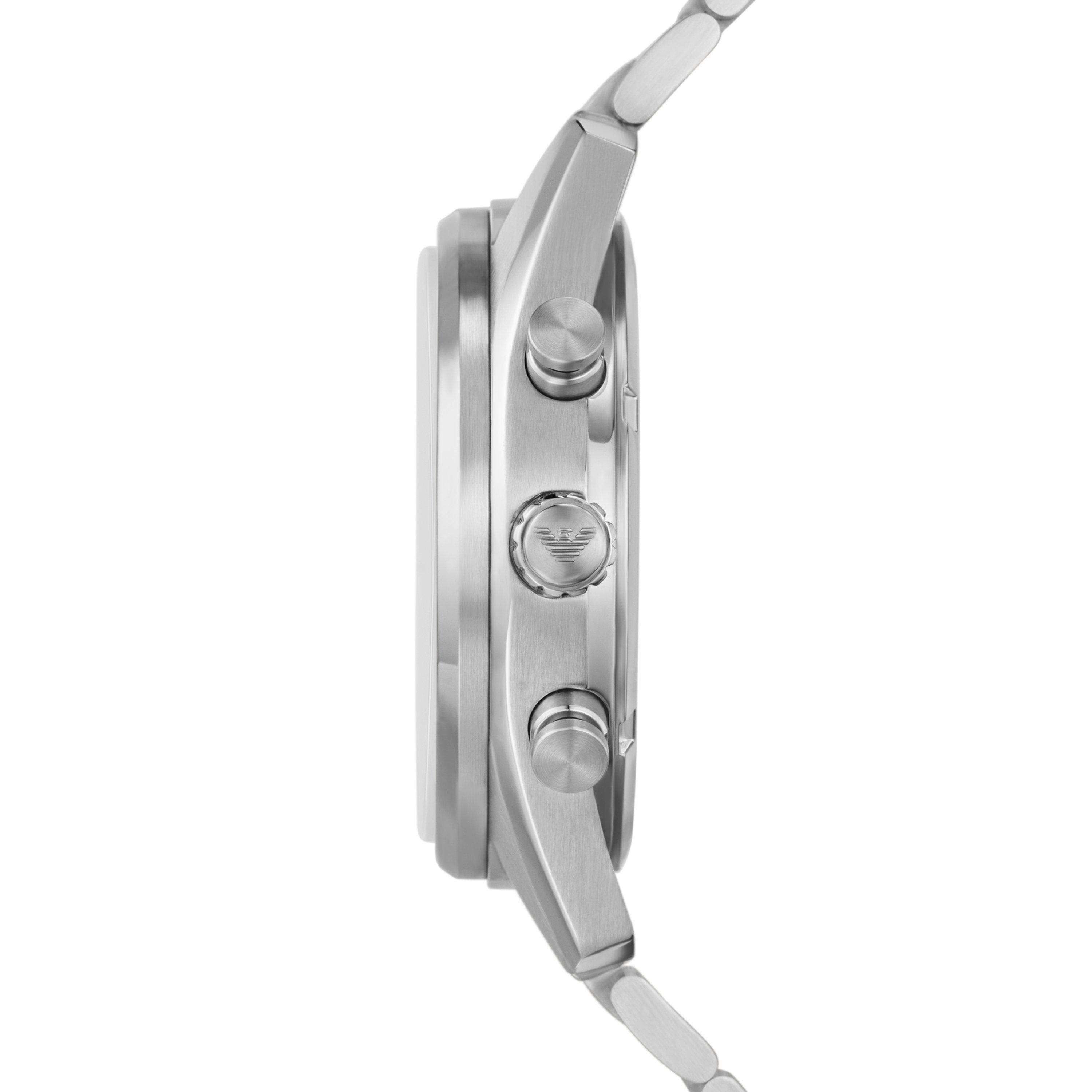 Silver/Multi - Emporio Armani - Chronograph Watch - 2