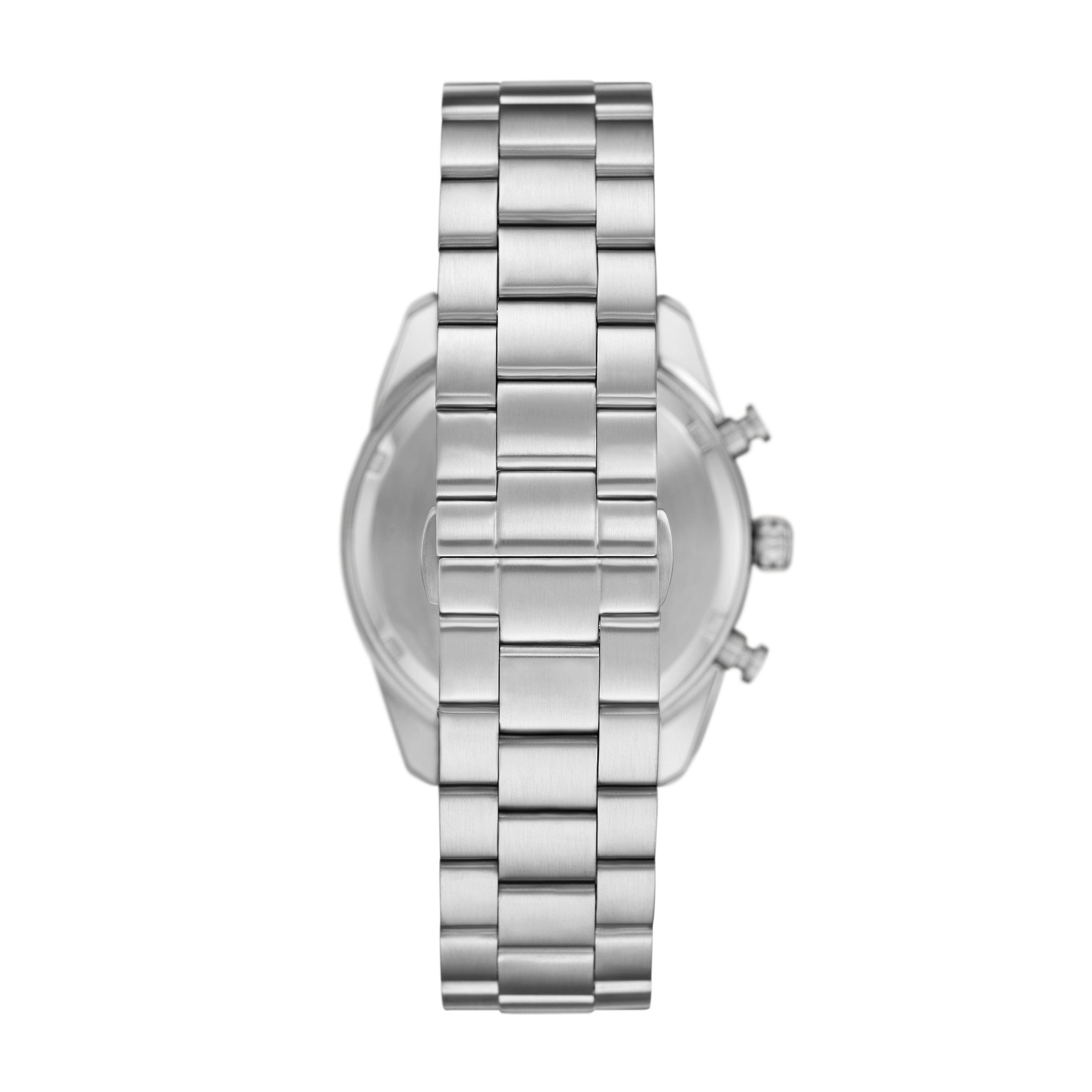 Silver/Multi - Emporio Armani - Chronograph Watch - 3