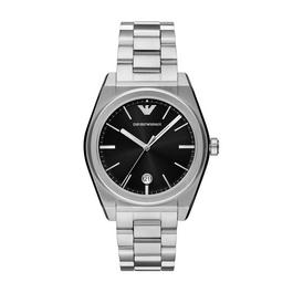 Emporio Armani Three Hand Date Stainless Steel Watch