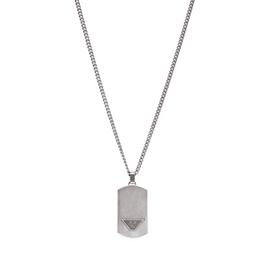 Emporio Armani Emporio Armani Stainless Steel Dog Tag Necklace
