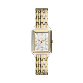 Fossil Raquel Three Hand Date Two Tone Stainless Steel Watch ES5368