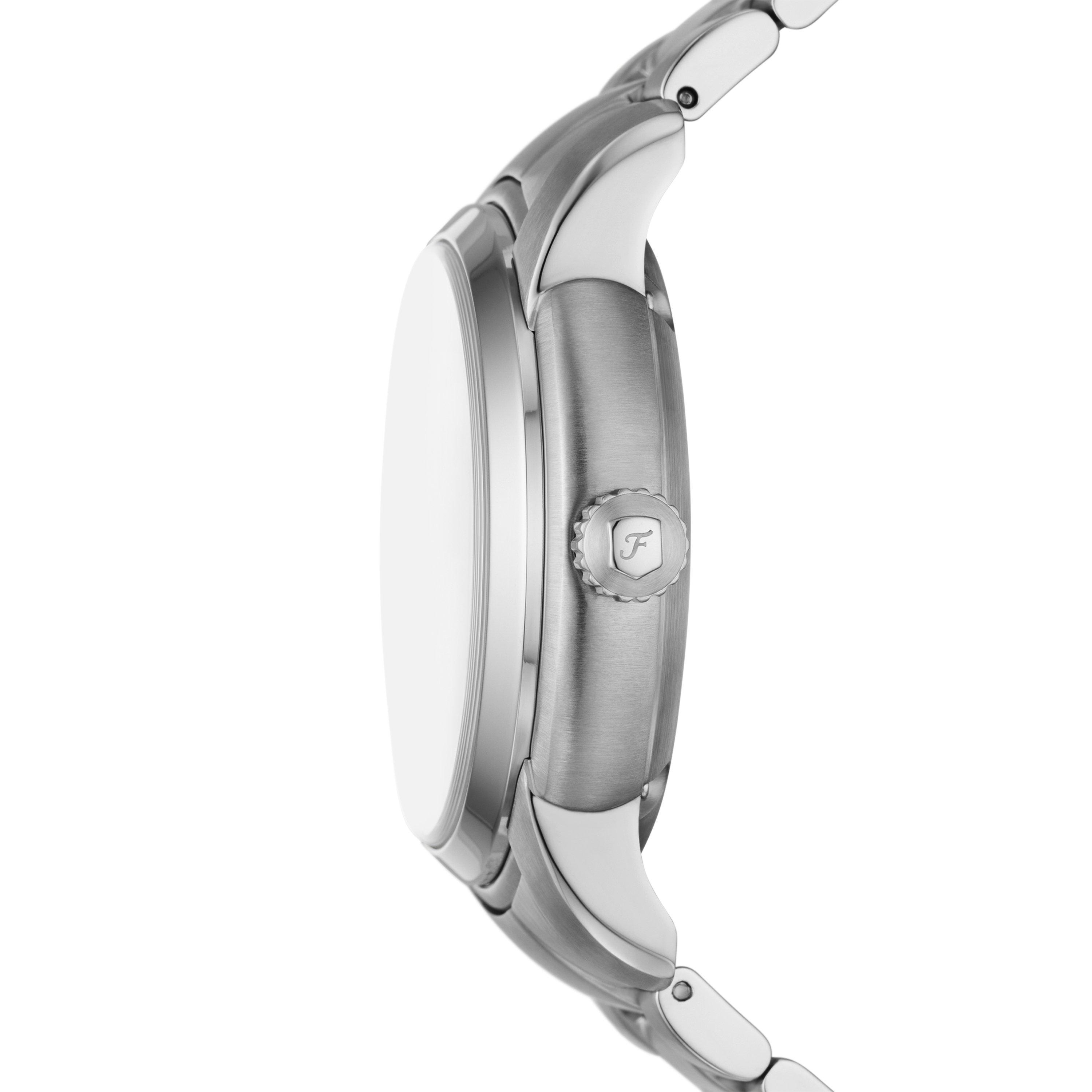 Silver - Fossil - Heritage Automatic Watch - 2