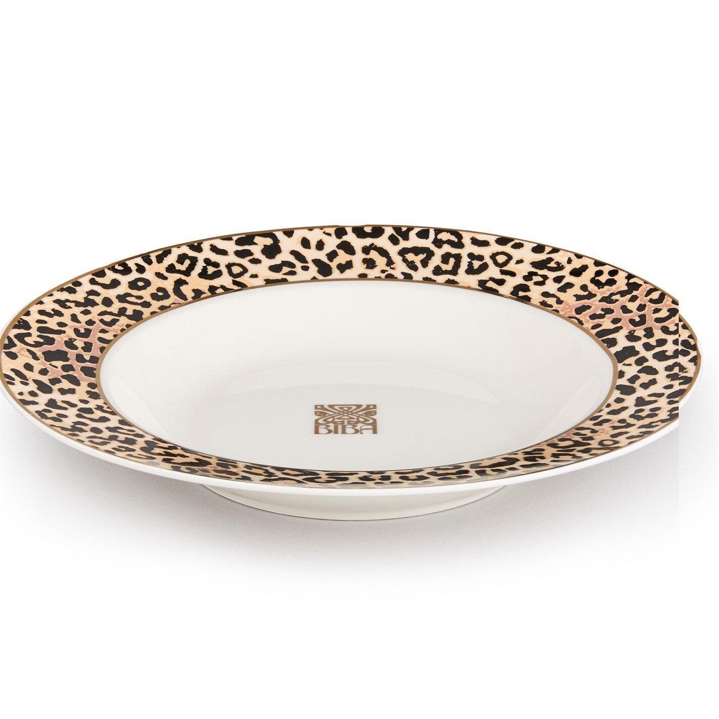 Leopard Print - Biba - Biba Printed Soup Bowl Set of 4 - 3