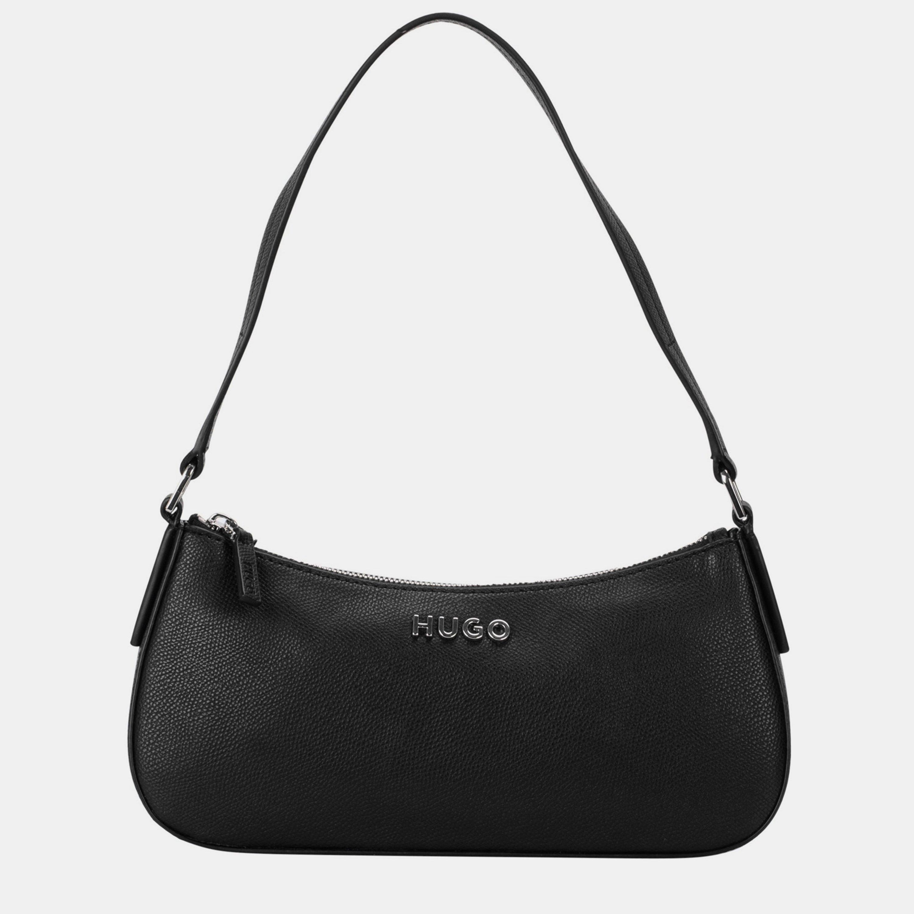 Black - Hugo - Women's Chris Hobo Shoulder Bag - 1
