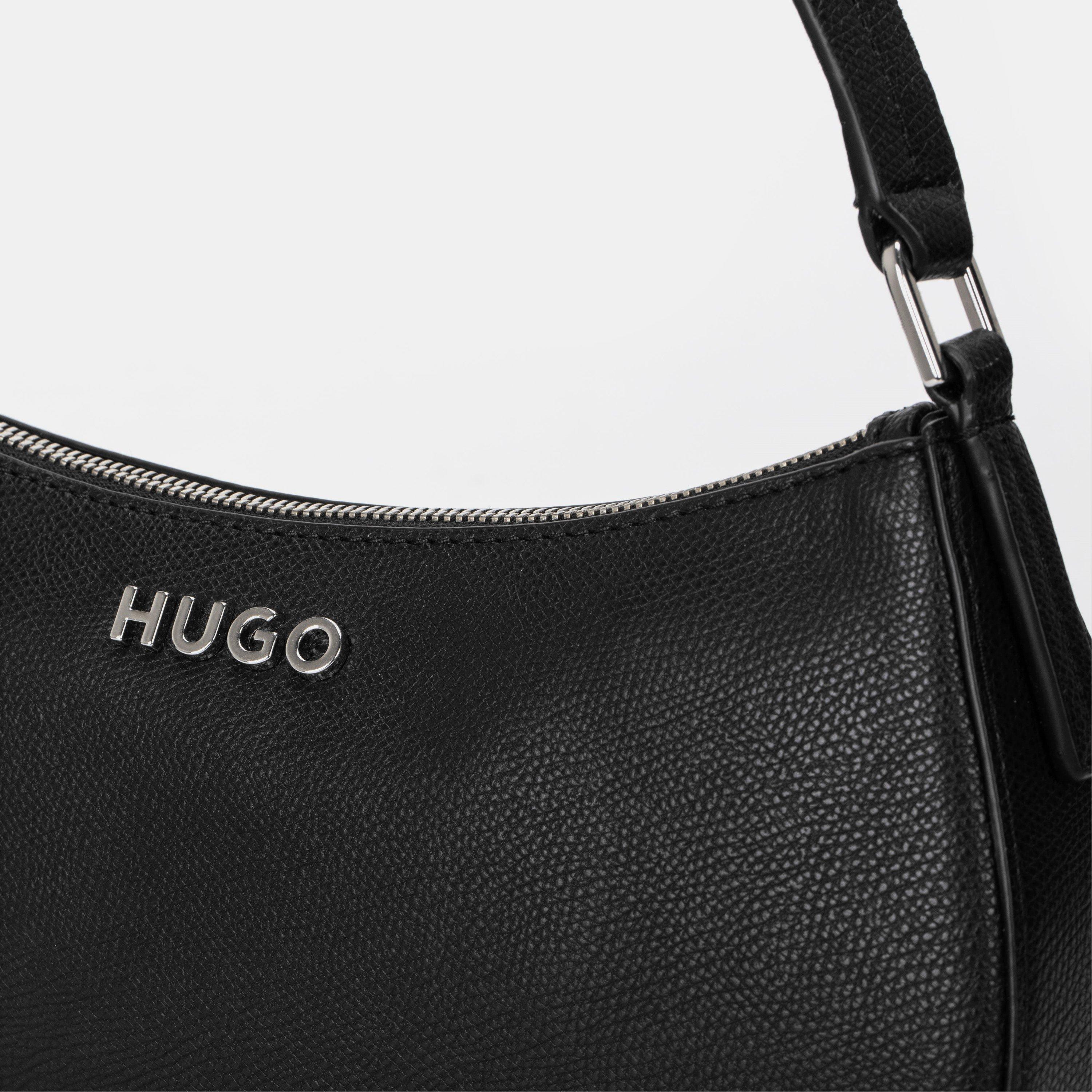 Black - Hugo - Women's Chris Hobo Shoulder Bag - 4