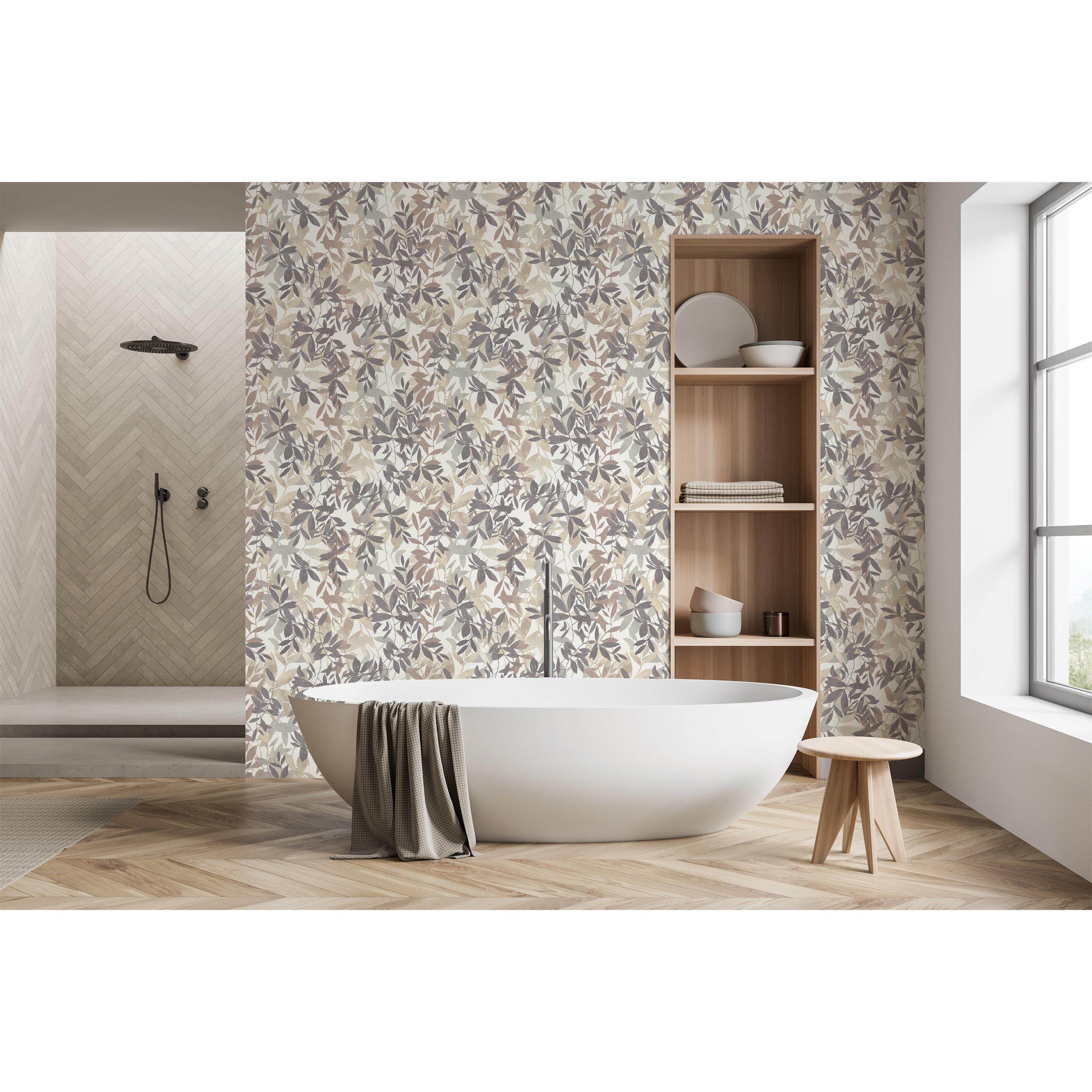 Natural - Arthouse - Botanical Leaves Natural sw12 - 5