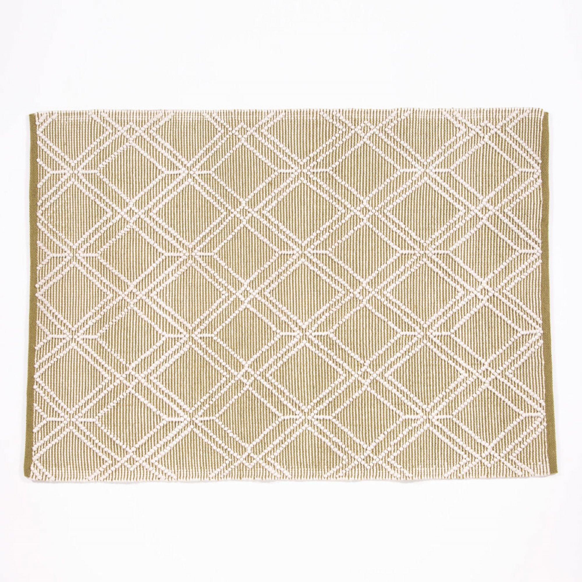 Esselle Blenheim Diamond Pet 120x170cm Olive Rug