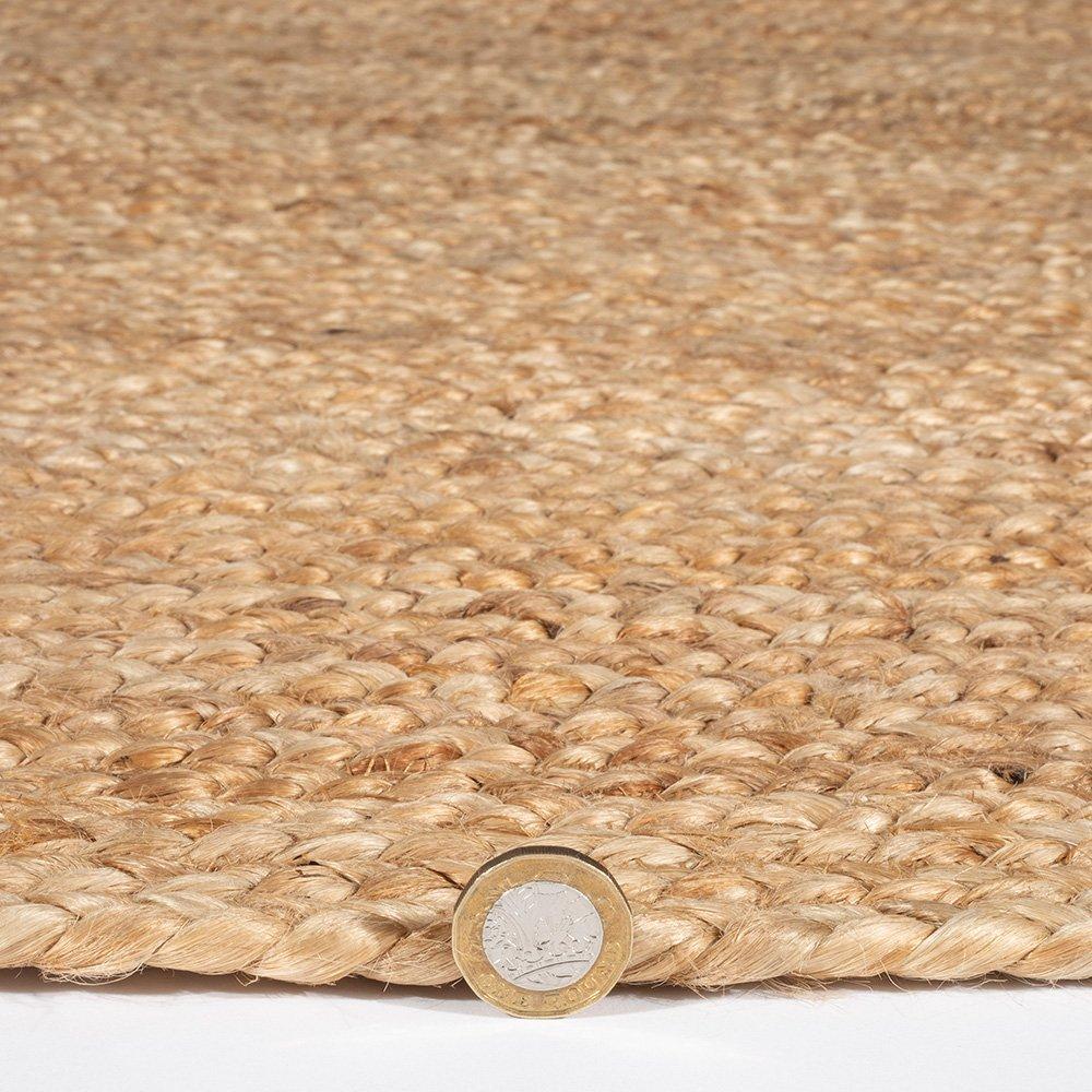 Natural - Esselle - Stockport Handbraided 80x150cm Natural Rug - 2