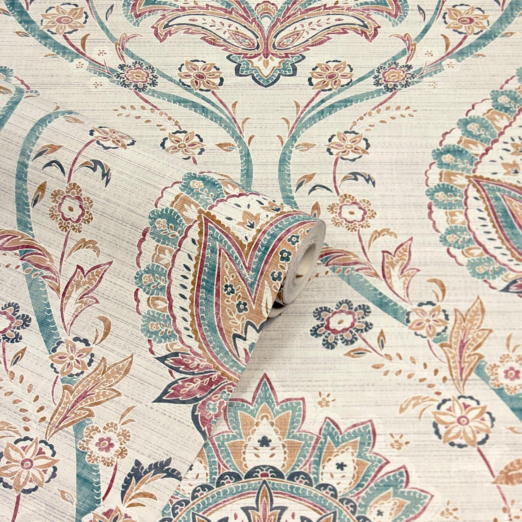 Neutral - Arthouse - Fantastical Damask Multi sw12 - 2