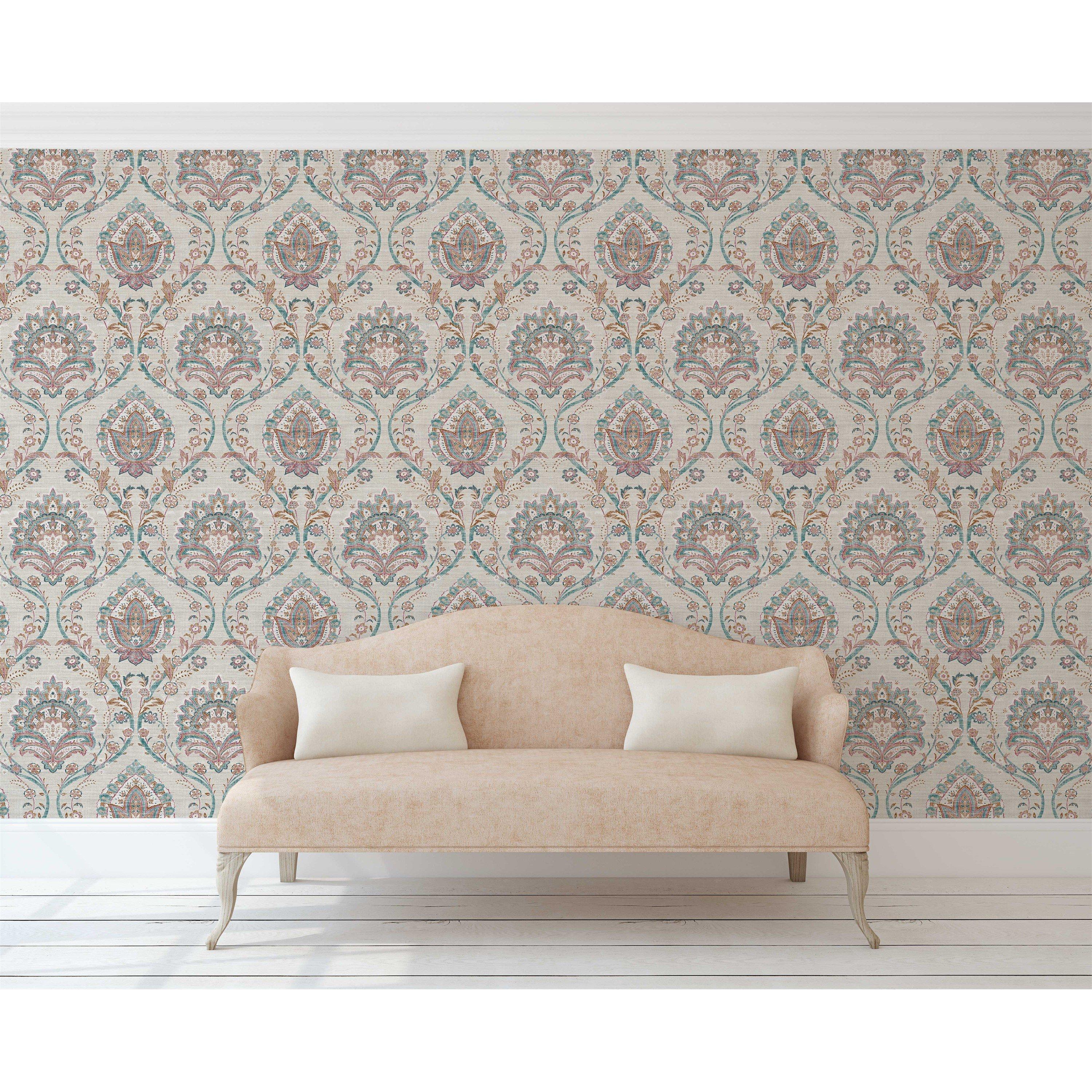 Neutral - Arthouse - Fantastical Damask Multi sw12 - 3