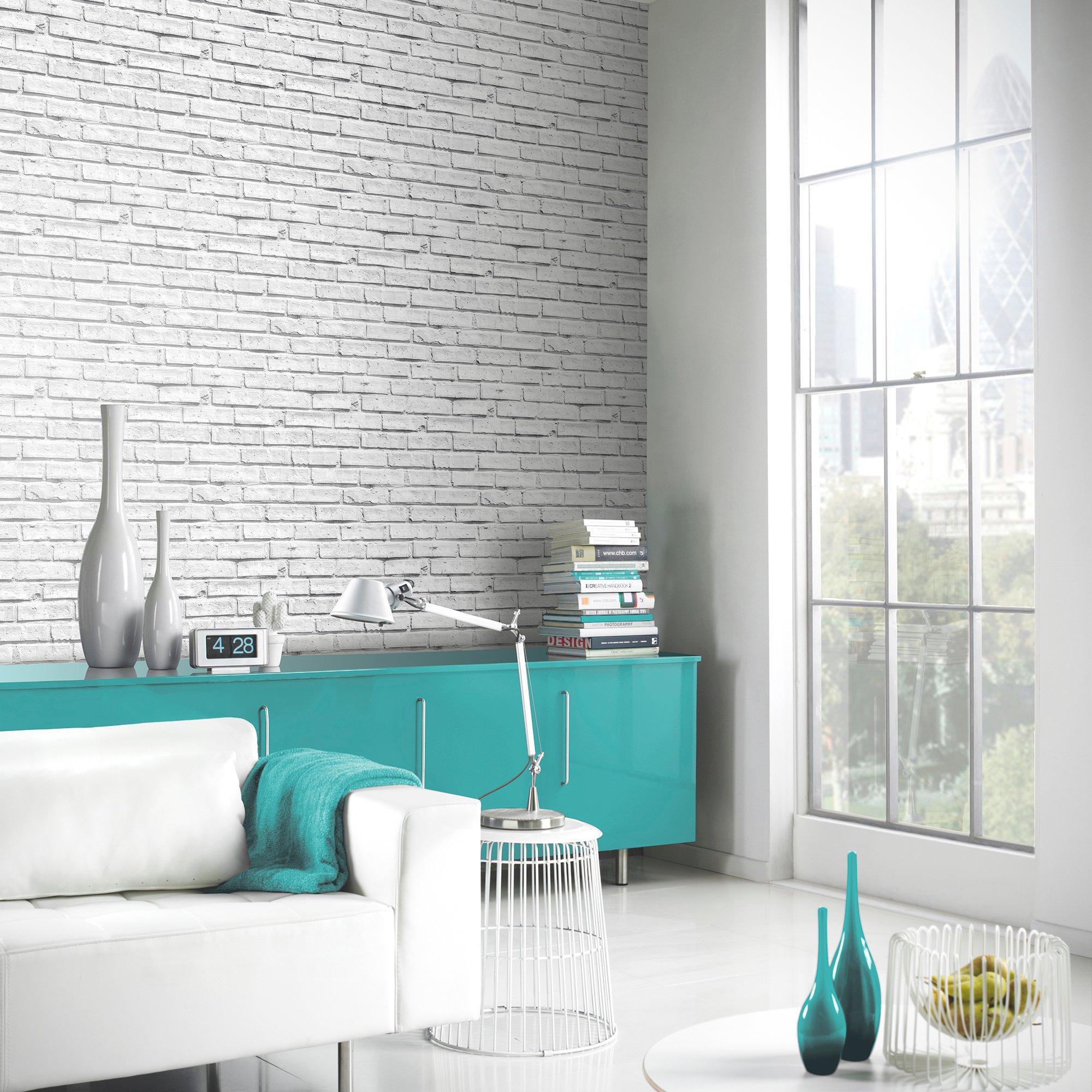 White/Off White - Arthouse - White Brick sw12 - 11