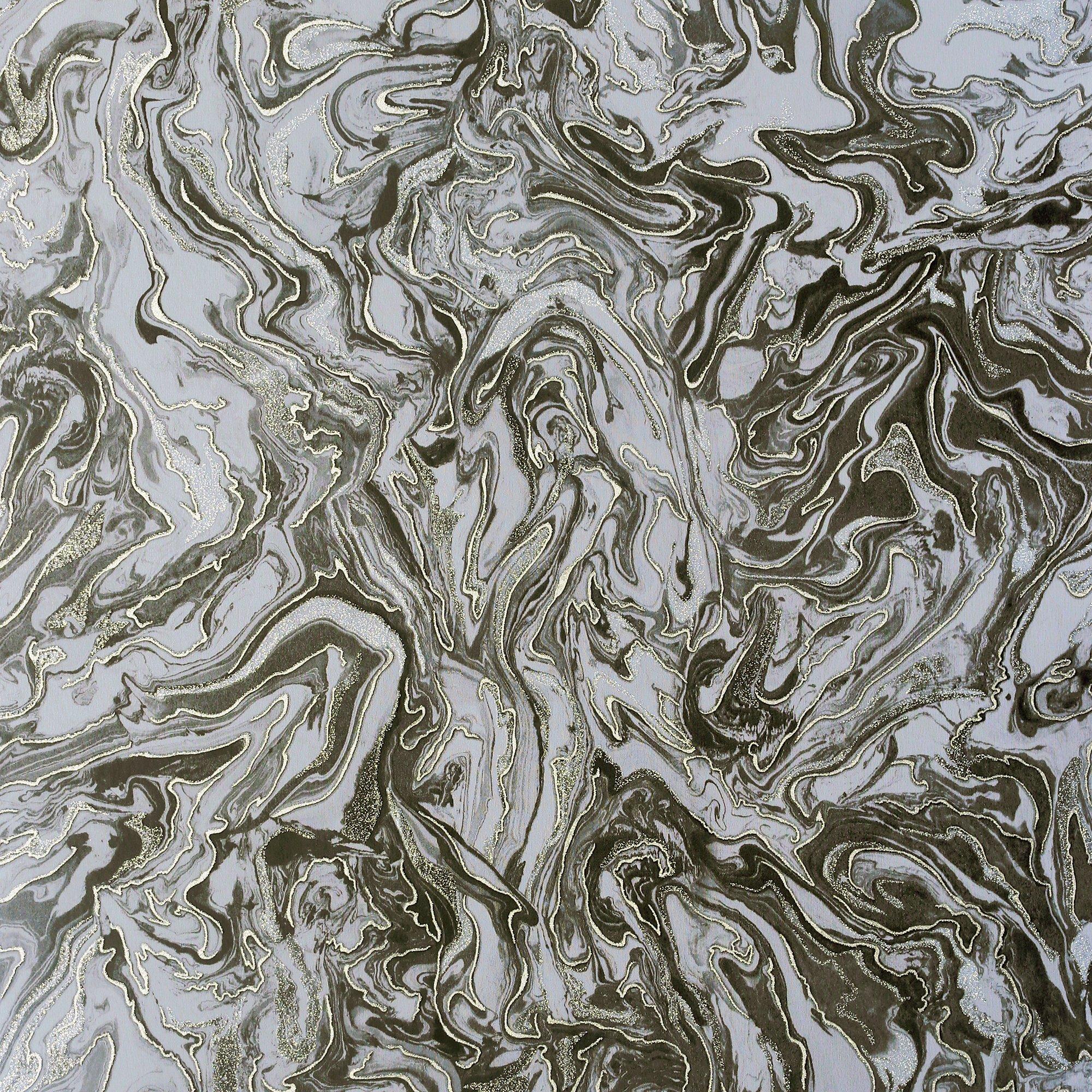 Charcoal - Arthouse - Liquid Marble Charcoal sw12 - 1