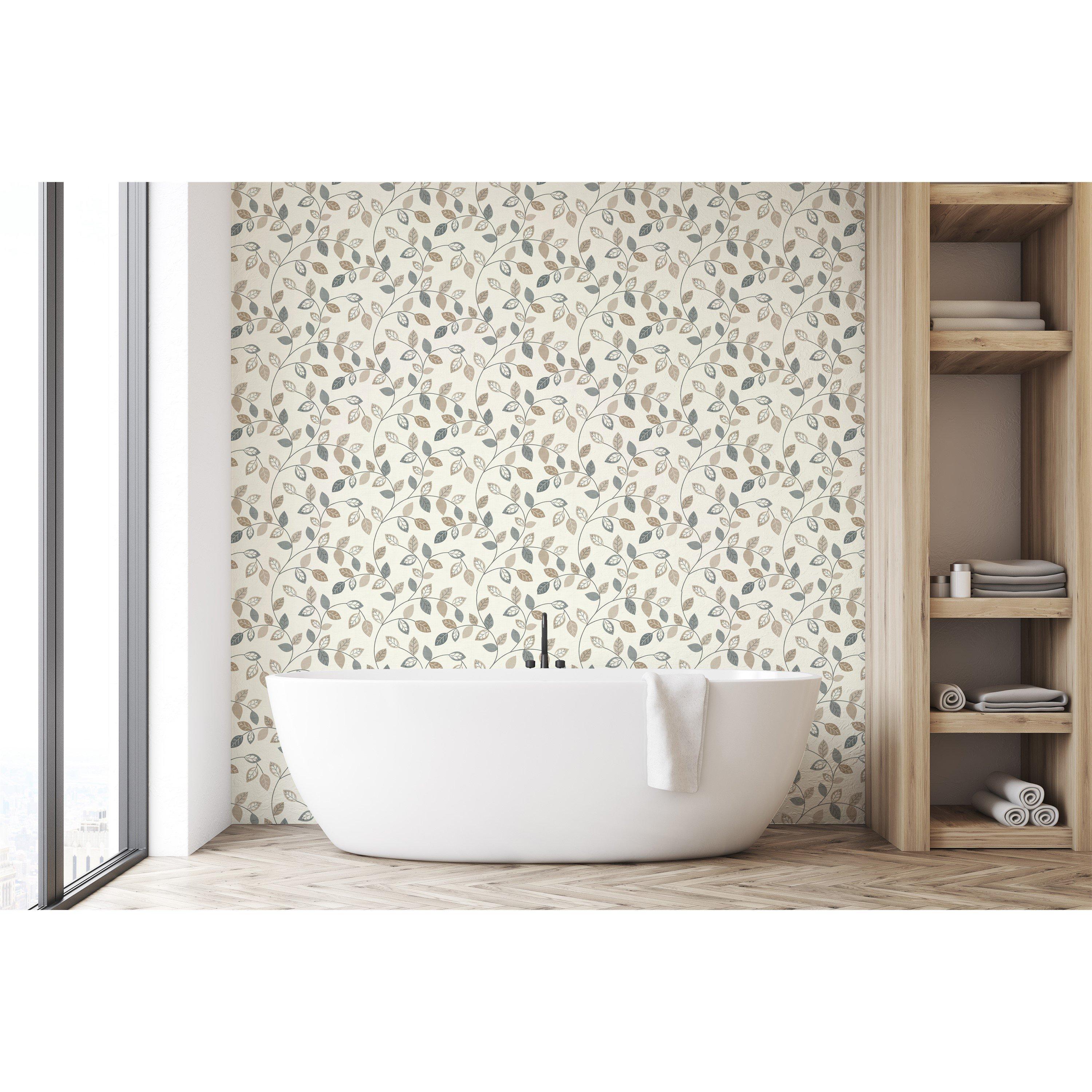 Natural - Arthouse - Japandi Leaf Trail Natural sw12 - 2