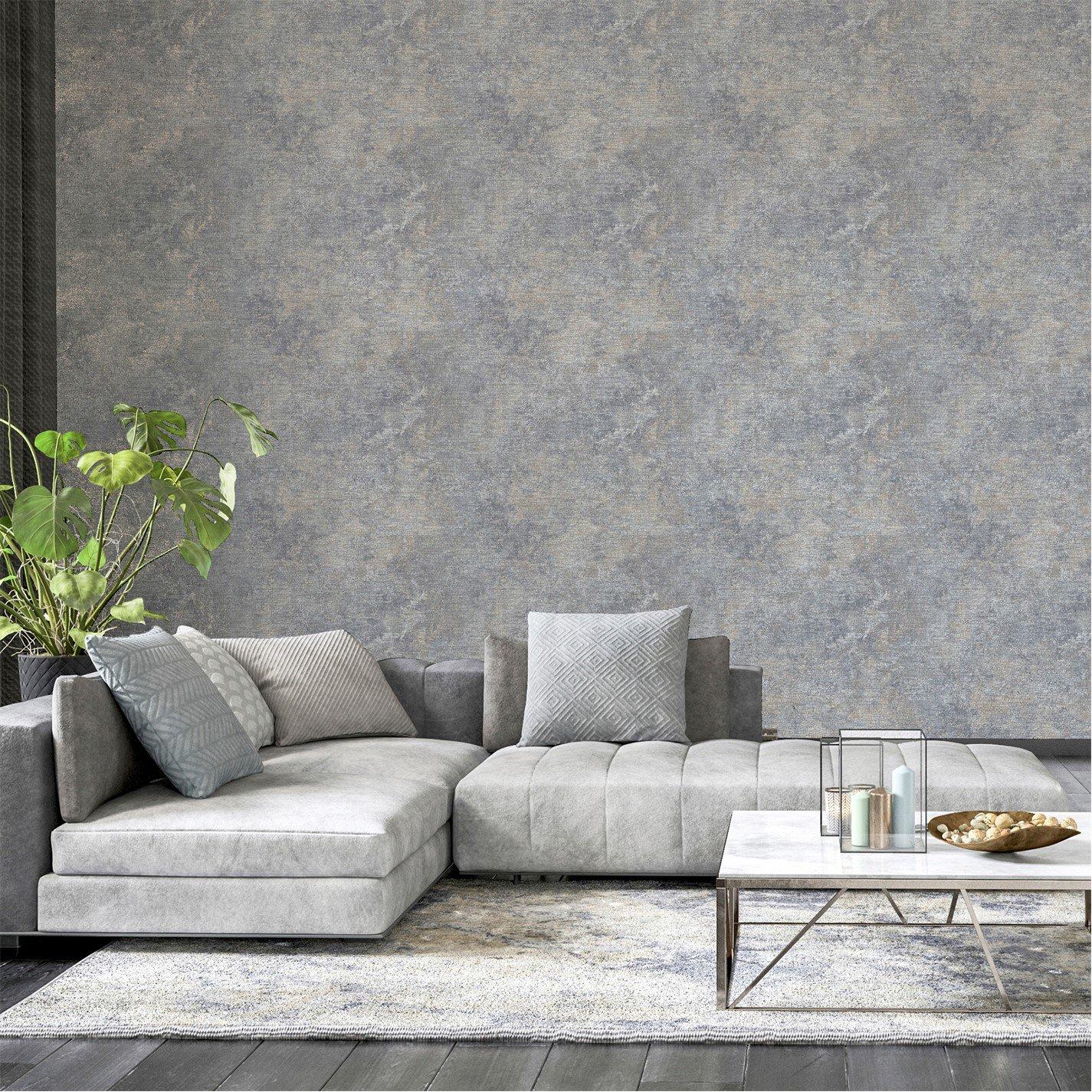 Arthouse Modern Raffia Natural & Grey Wallpaper | FRASERS