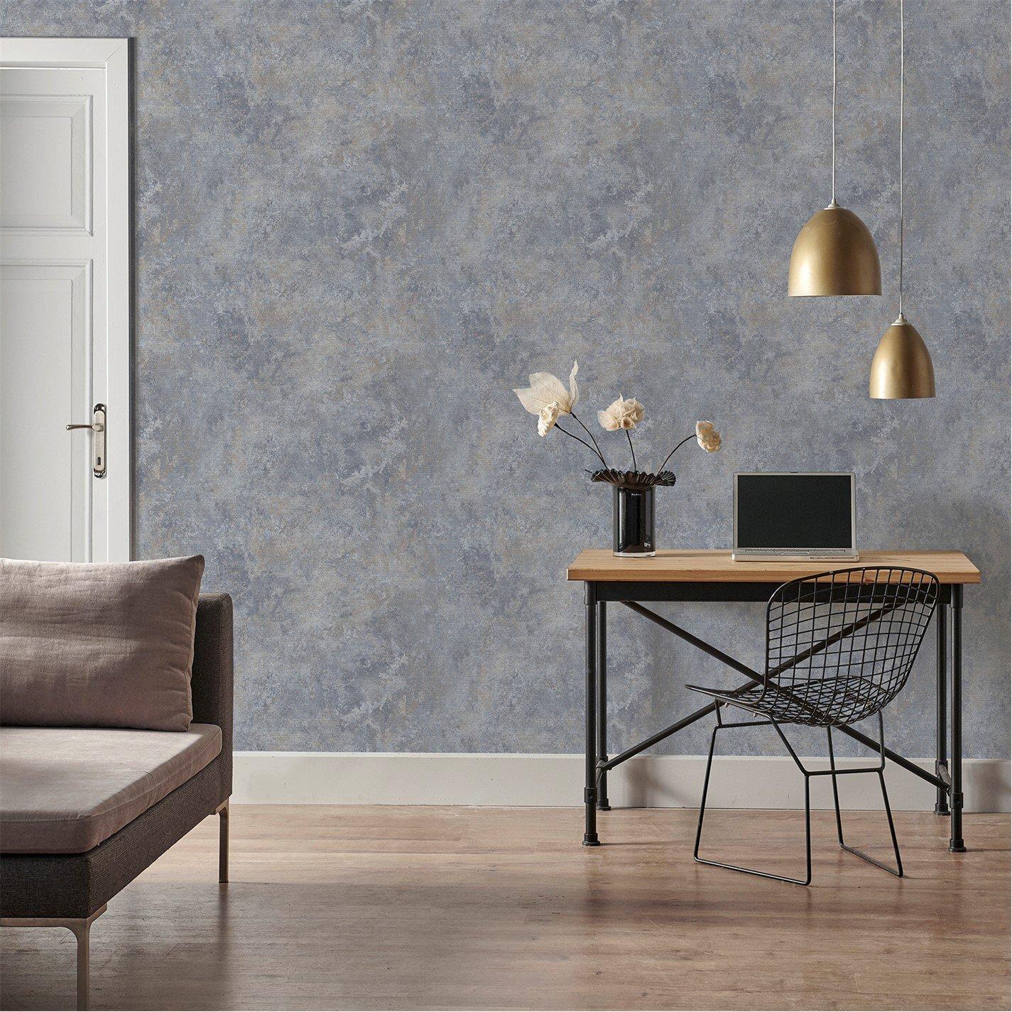 Arthouse Modern Raffia Natural & Grey Wallpaper | FRASERS