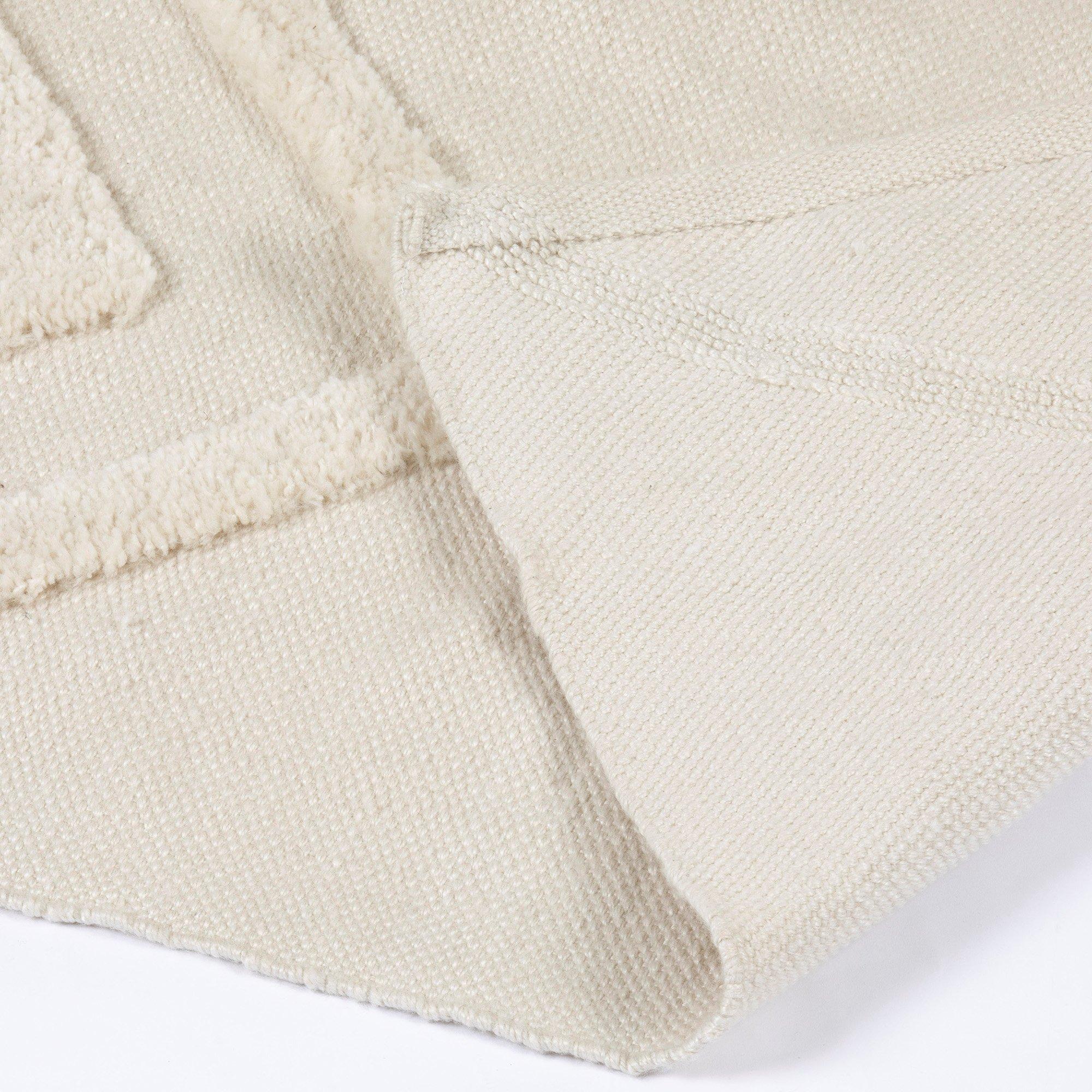 Cream - Esselle - Windsor Geo Tufted 120x170cm Cream Rug - 2