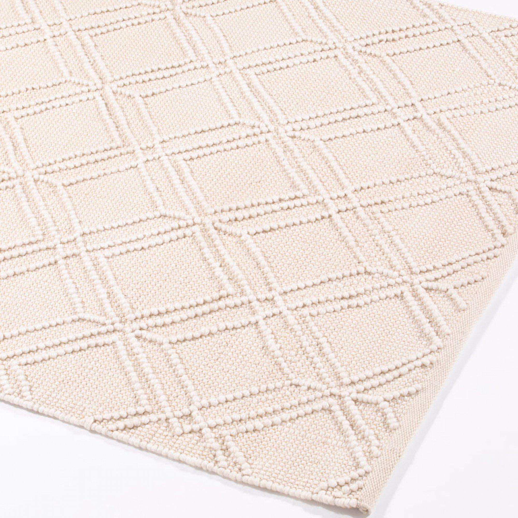 Cream - Esselle - Blenheim Diamond Pet 120x170cm Cream Rug - 2
