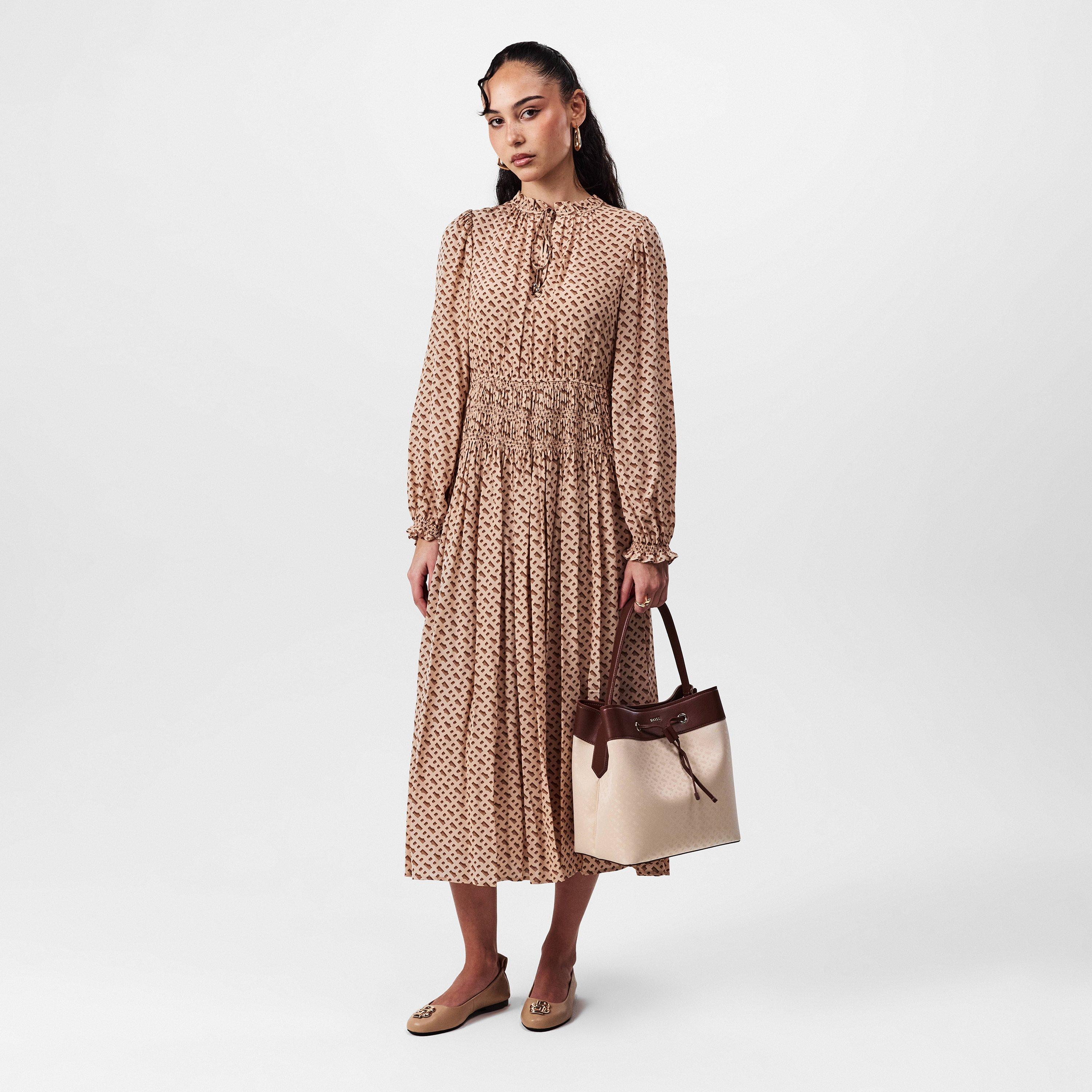 Dark Brown - Boss - Women's Liriel Bucket Bag - 5