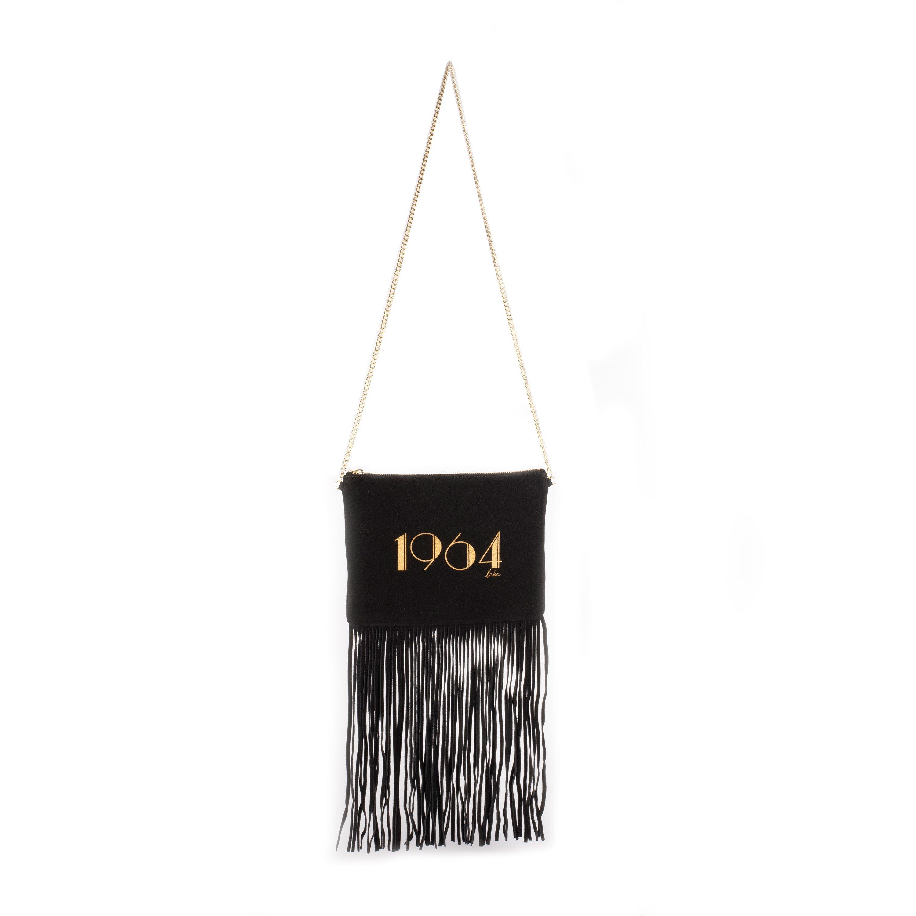 Schwarz - Biba - Biba Suede 1964 Fringe Pouch - 5