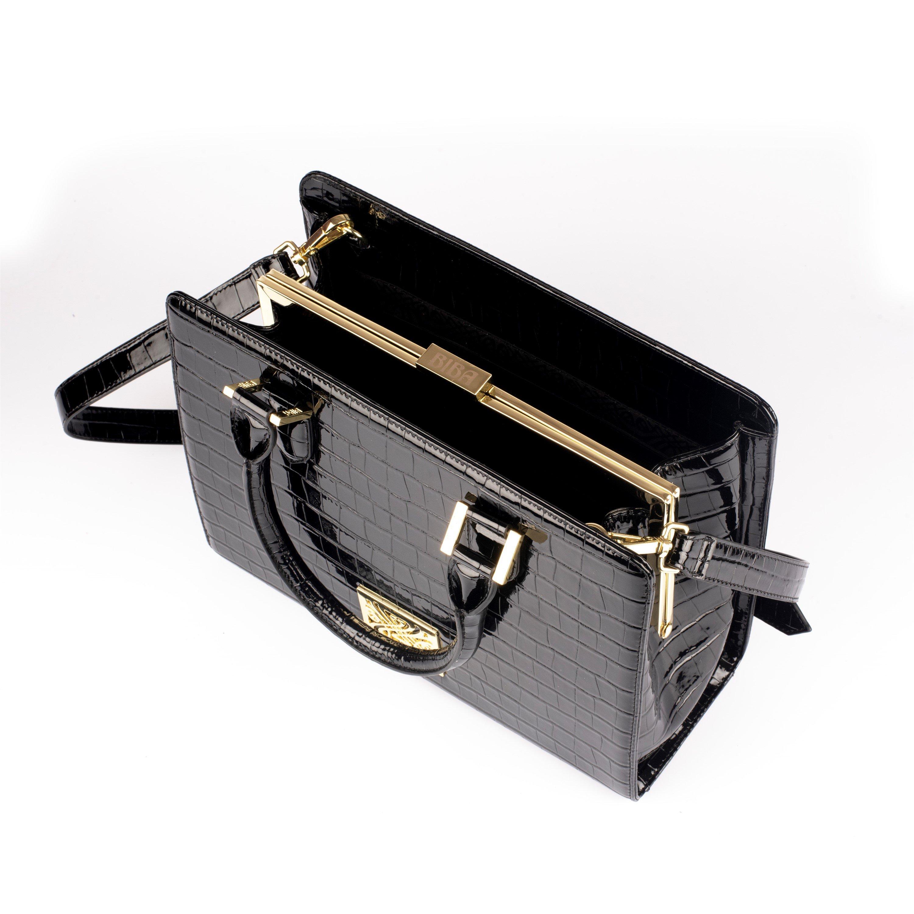 Black Croc - Biba - Biba Skyler Tote Bag - 5