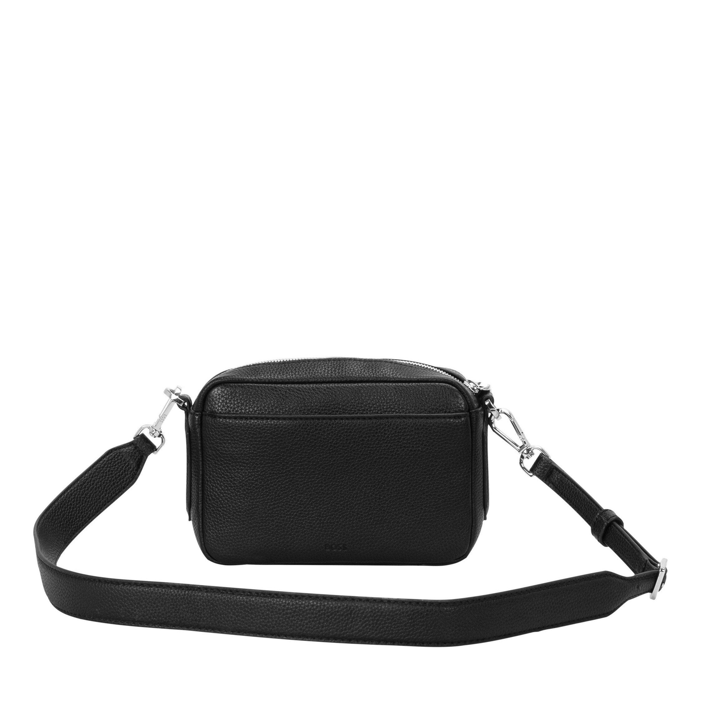 Black - Boss - Women's Anett Premium Grained Crossbody Bag - 2