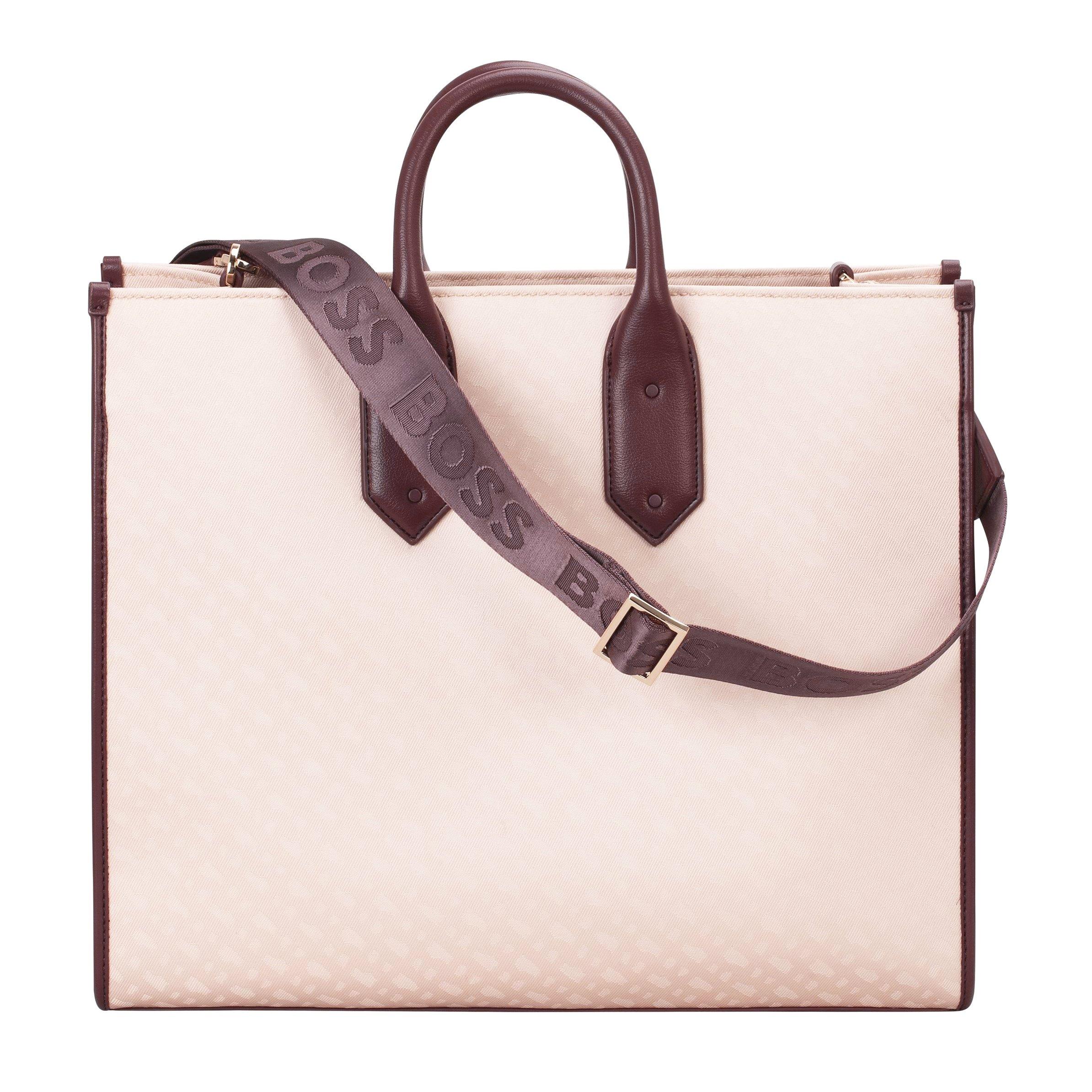 Dark Brown - Boss - Women's Sandy Tote Bag, Versatile Styling - 3