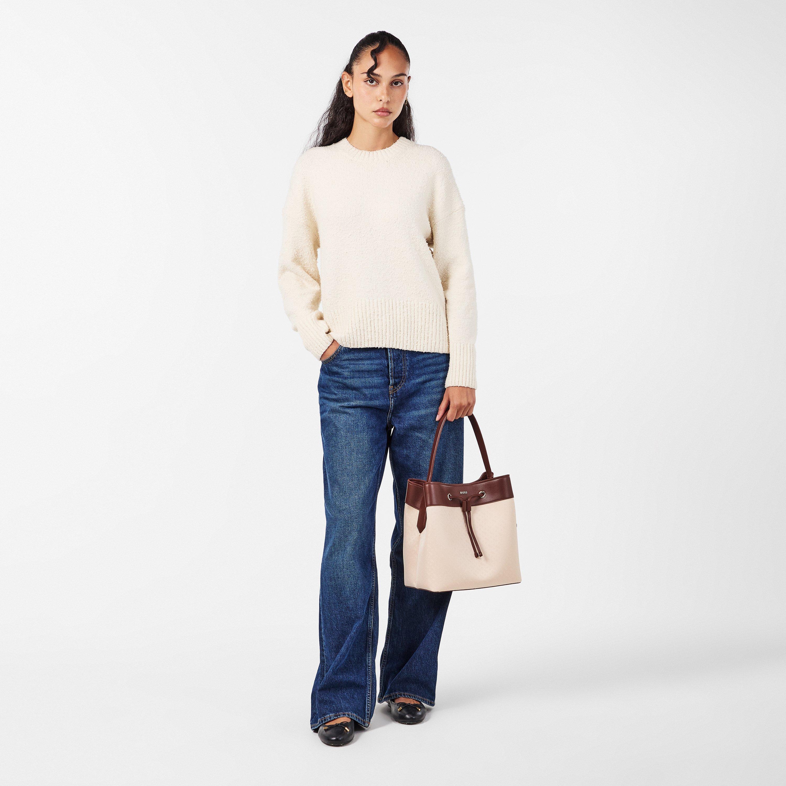 Dark Brown - Boss - Women's Liriel MG Bucket Bag - 5