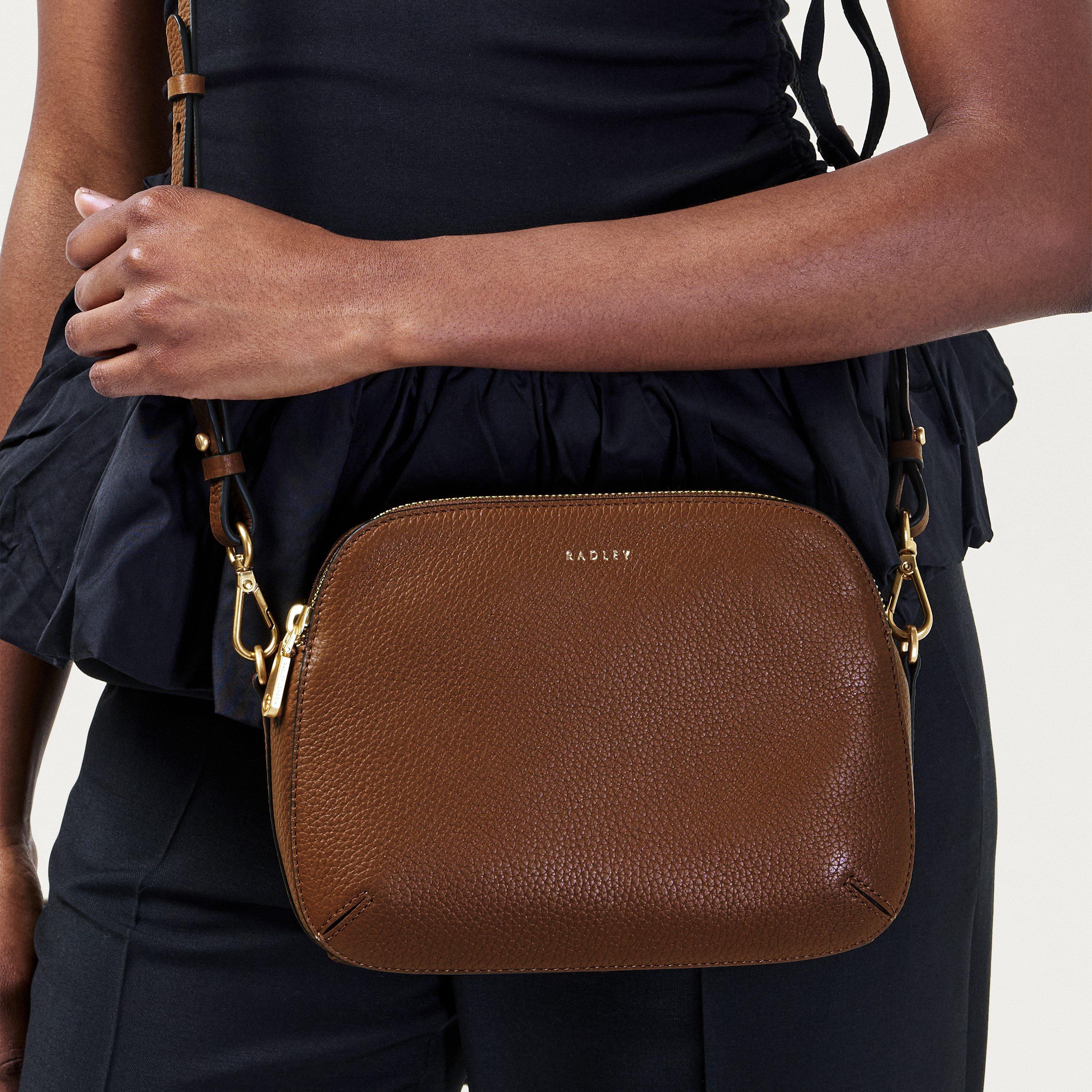 Dark Butter - Radley - Dukes Place Faux Snake Medium Handbag - 3