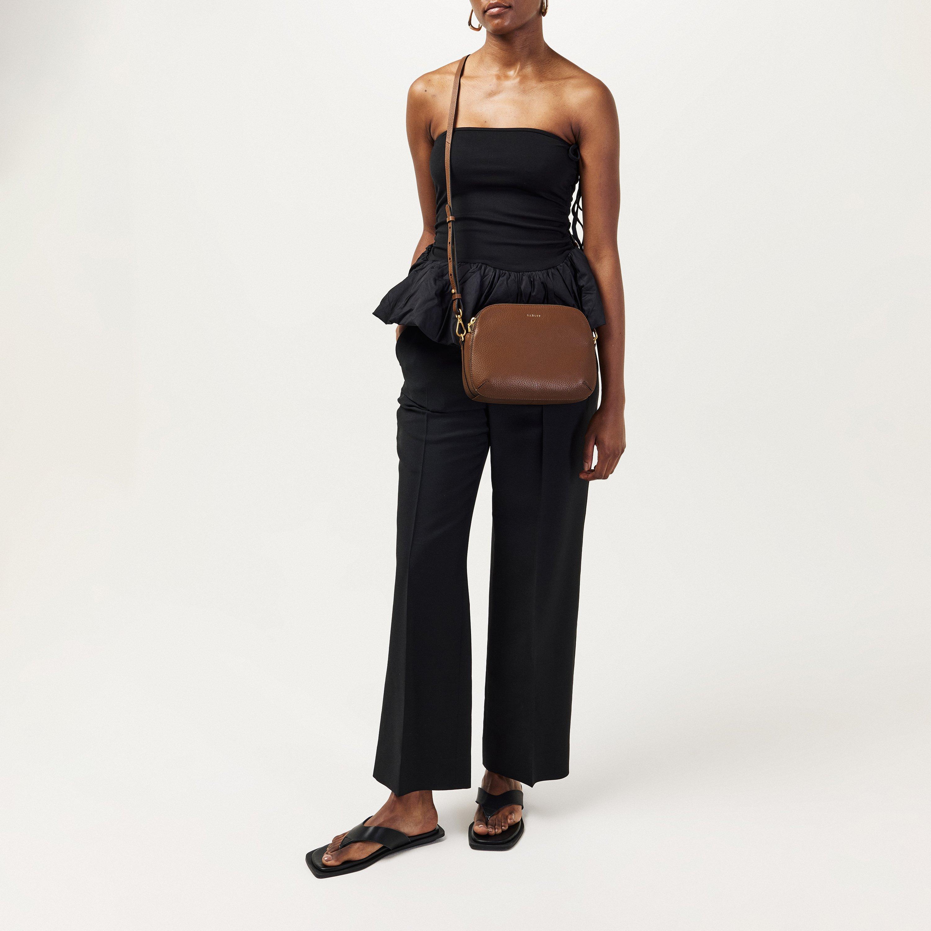 Dark Butter - Radley - Dukes Place Faux Snake Medium Handbag - 5